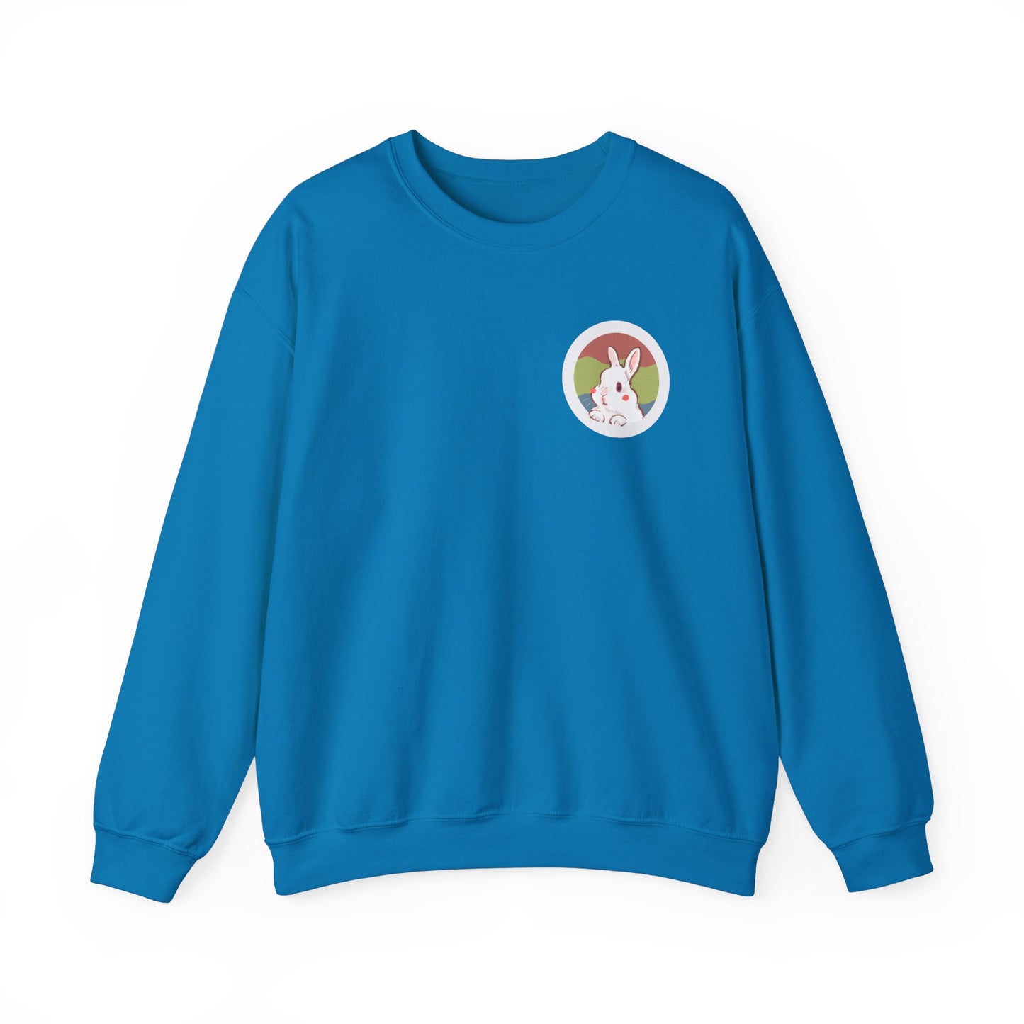 Bunny Unisex Crewneck Sweatshirt for Animal Lovers