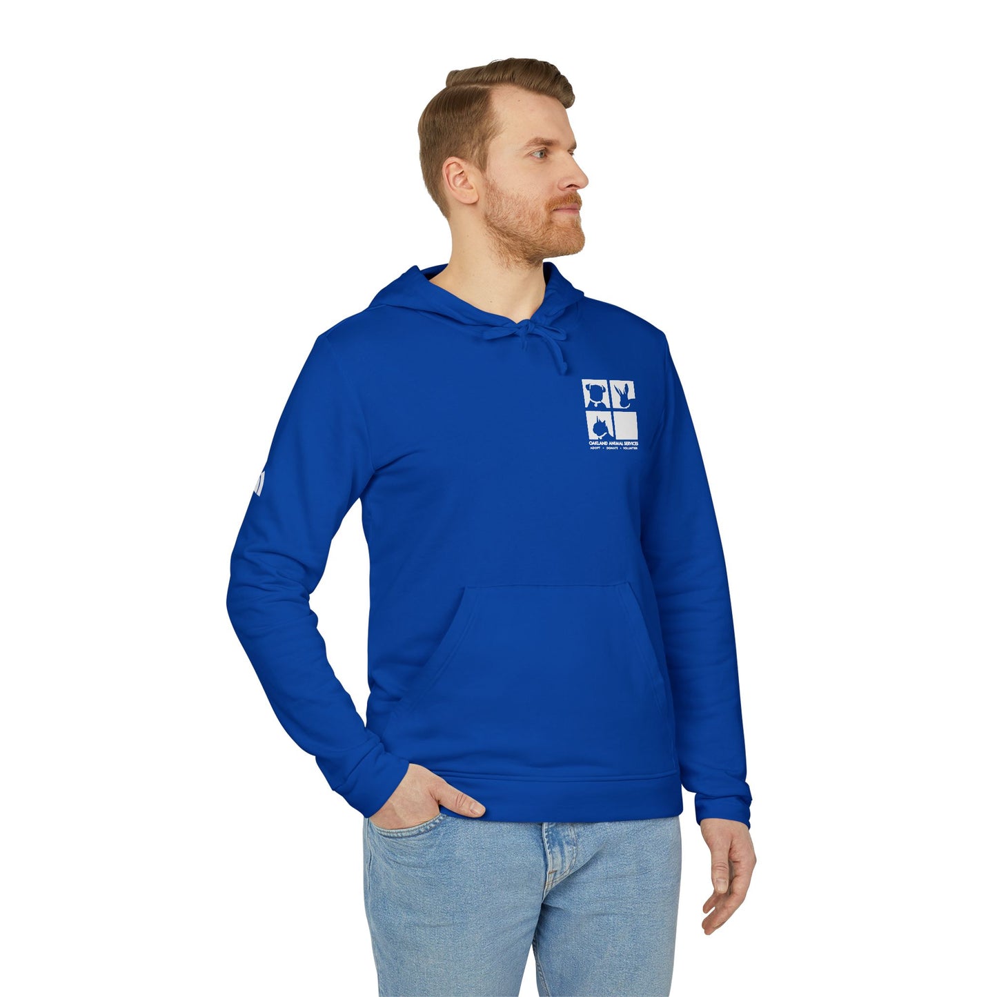 OAS Logo adidas Unisex Fleece Hoodie