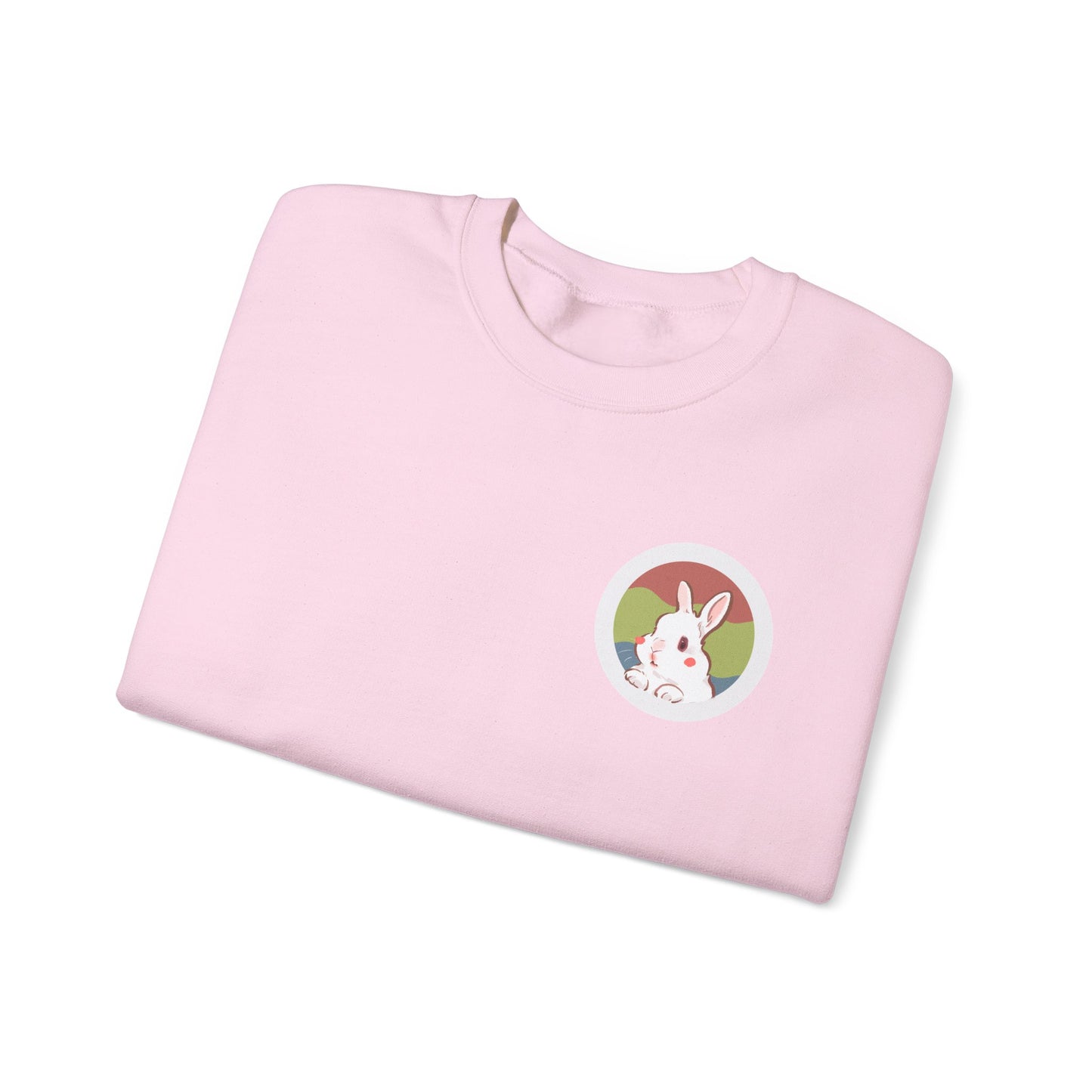 Bunny Unisex Crewneck Sweatshirt for Animal Lovers