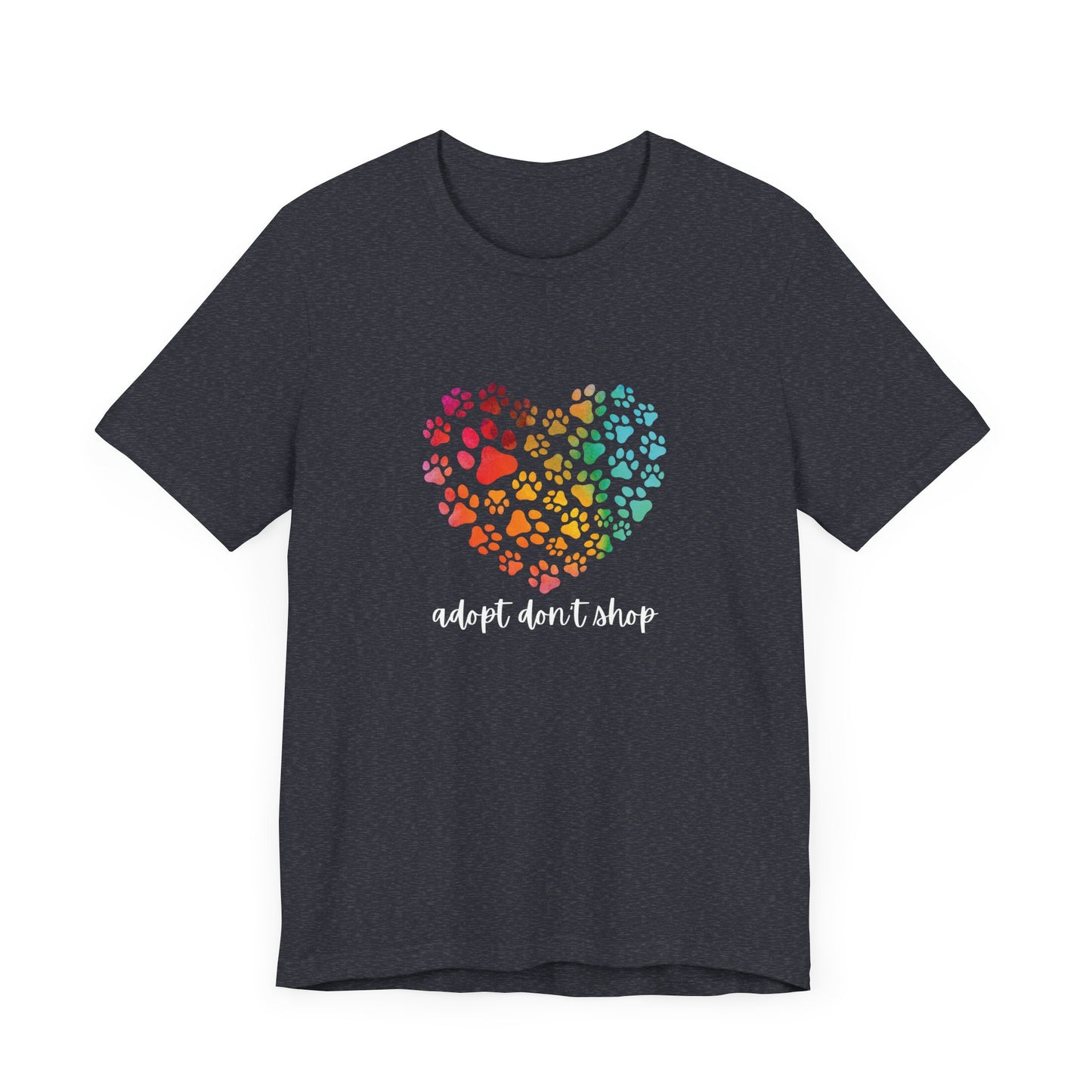Adopt Don't Shop Hearts - Unisex Tee