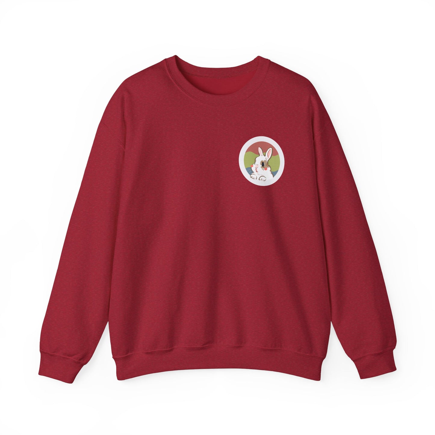 Bunny Unisex Crewneck Sweatshirt for Animal Lovers