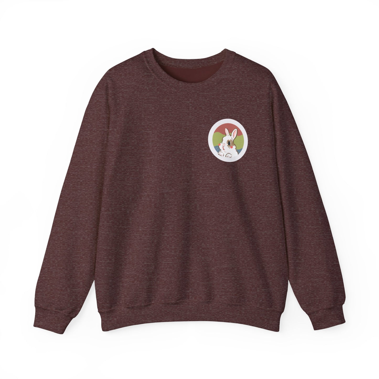Bunny Unisex Crewneck Sweatshirt for Animal Lovers
