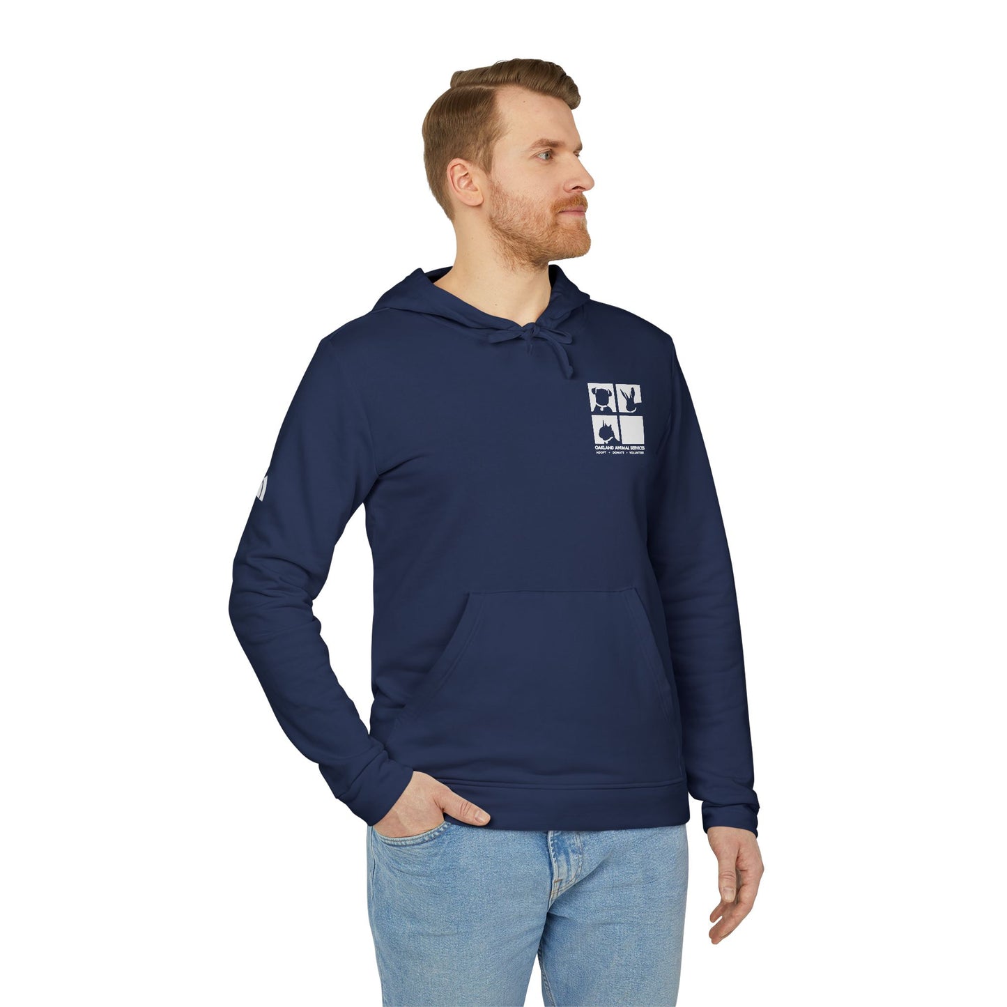 OAS Logo adidas Unisex Fleece Hoodie