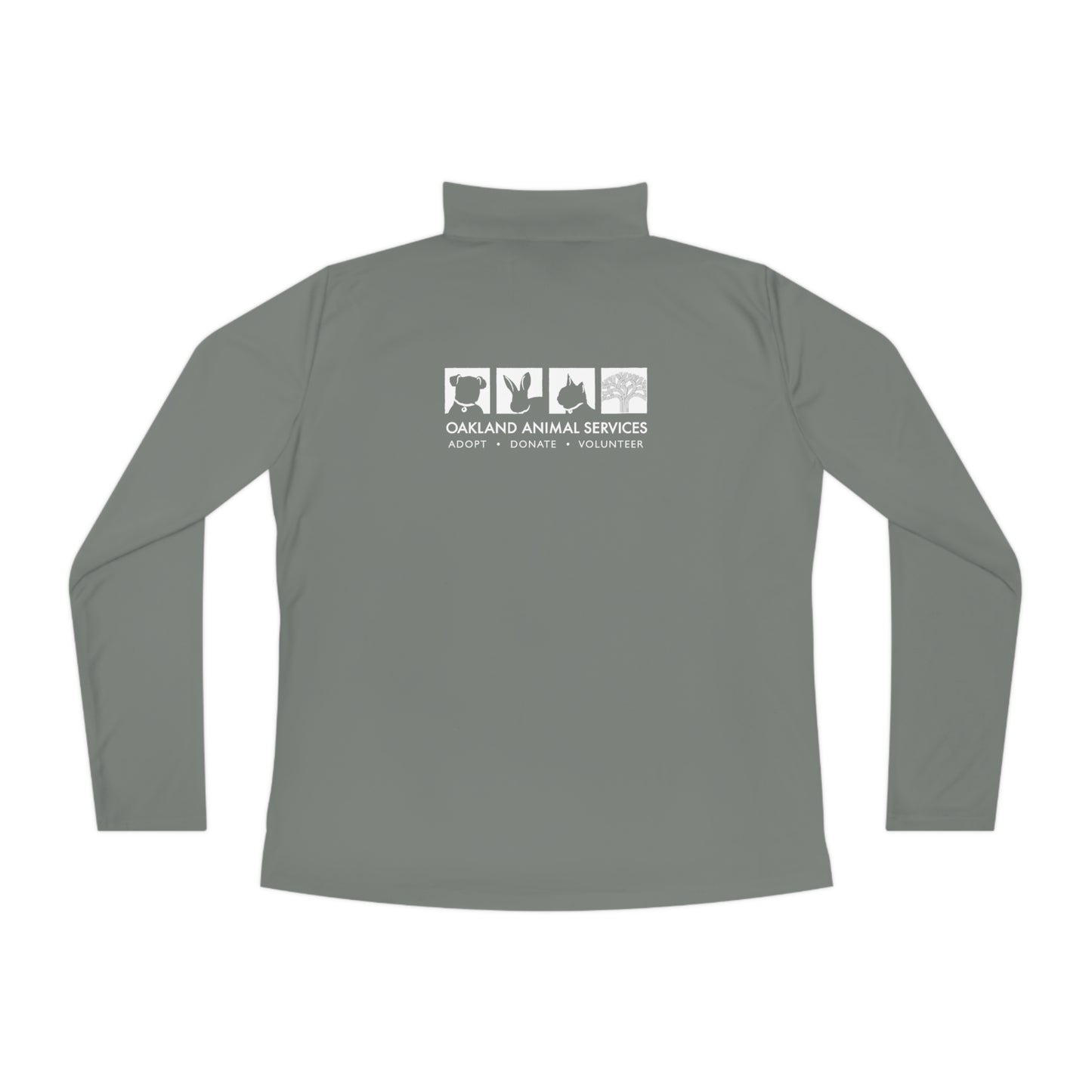 OAS Logo Ladies Quarter-Zip Pullover