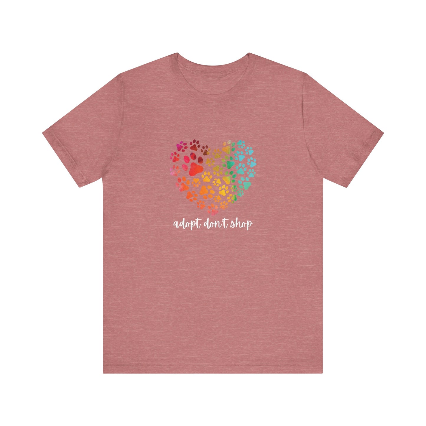 Adopt Don't Shop Hearts - Unisex Tee