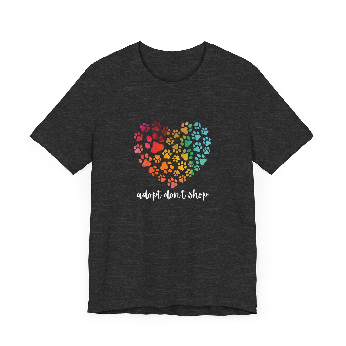 Adopt Don't Shop Hearts - Unisex Tee