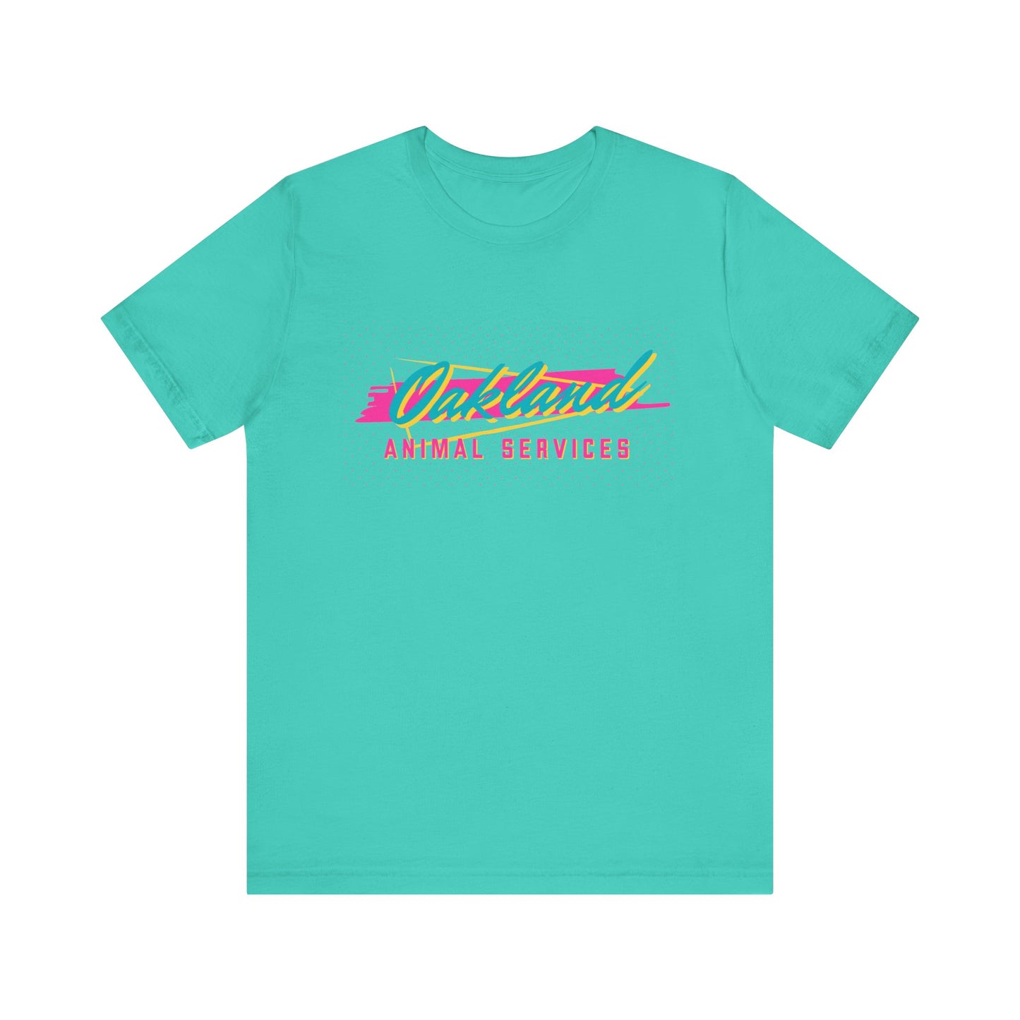 90's Baby Oakland Animal Services Unisex Tee - Support Animal Welfare, Retro Design