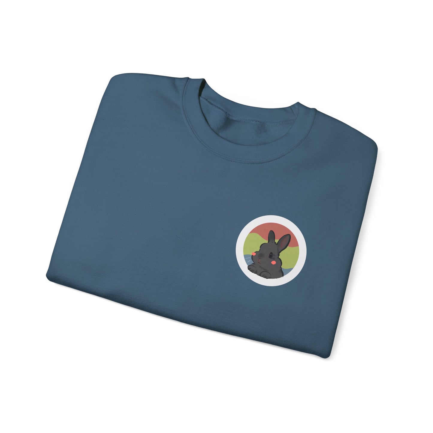 Bunny Unisex Crewneck Sweatshirt for Animal Lovers