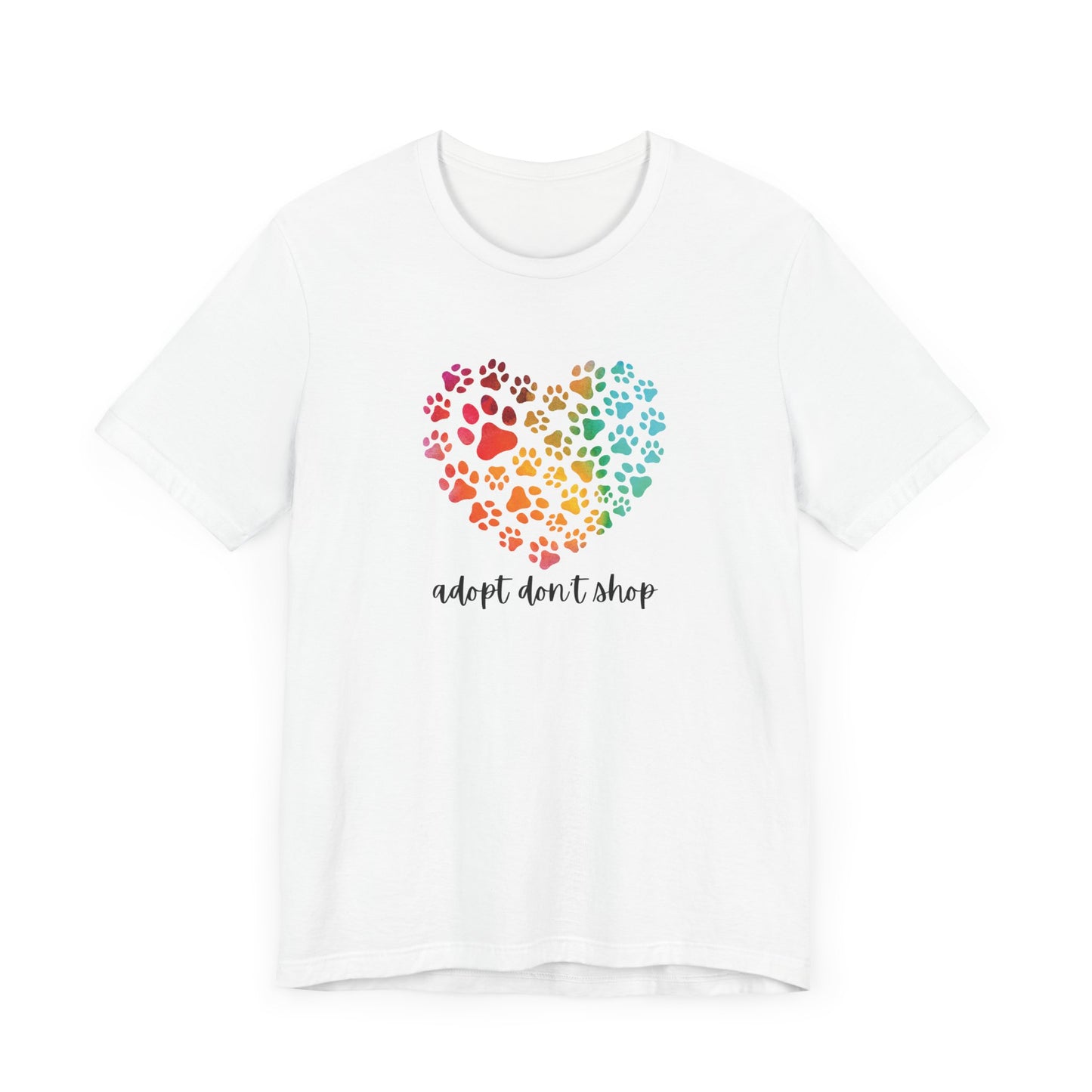 Adopt Don't Shop Hearts - Unisex Tee