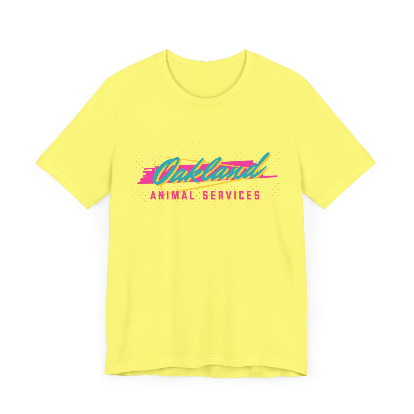 90's Baby Oakland Animal Services Unisex Tee - Support Animal Welfare, Retro Design