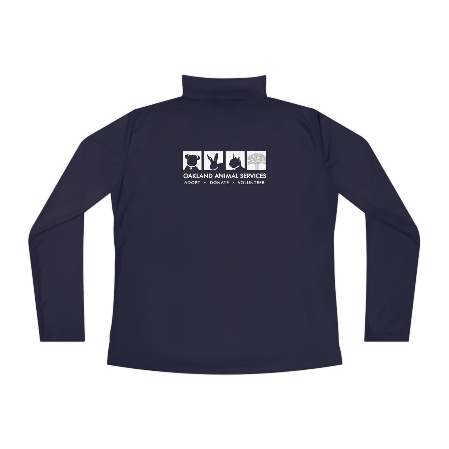 OAS Logo Ladies Quarter-Zip Pullover