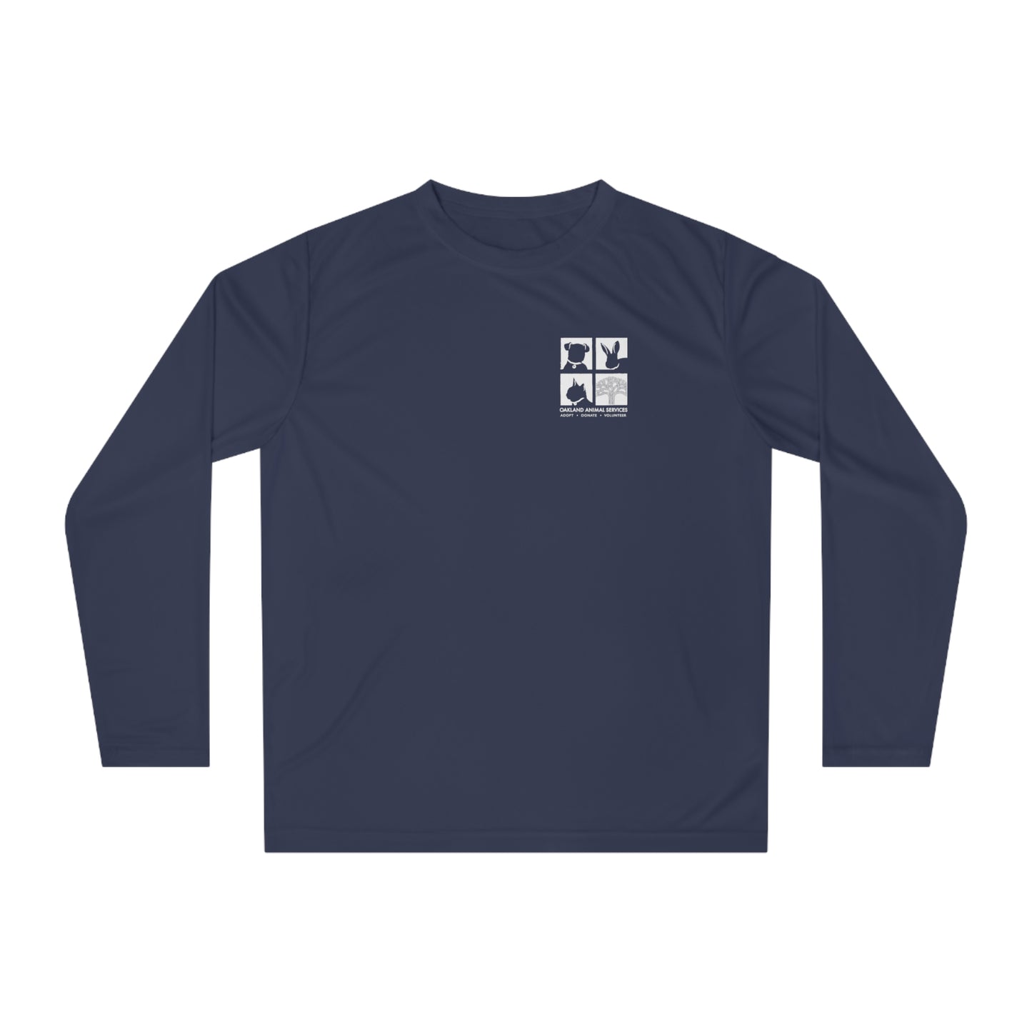 OAS Logo Unisex Performance Long Sleeve Shirt