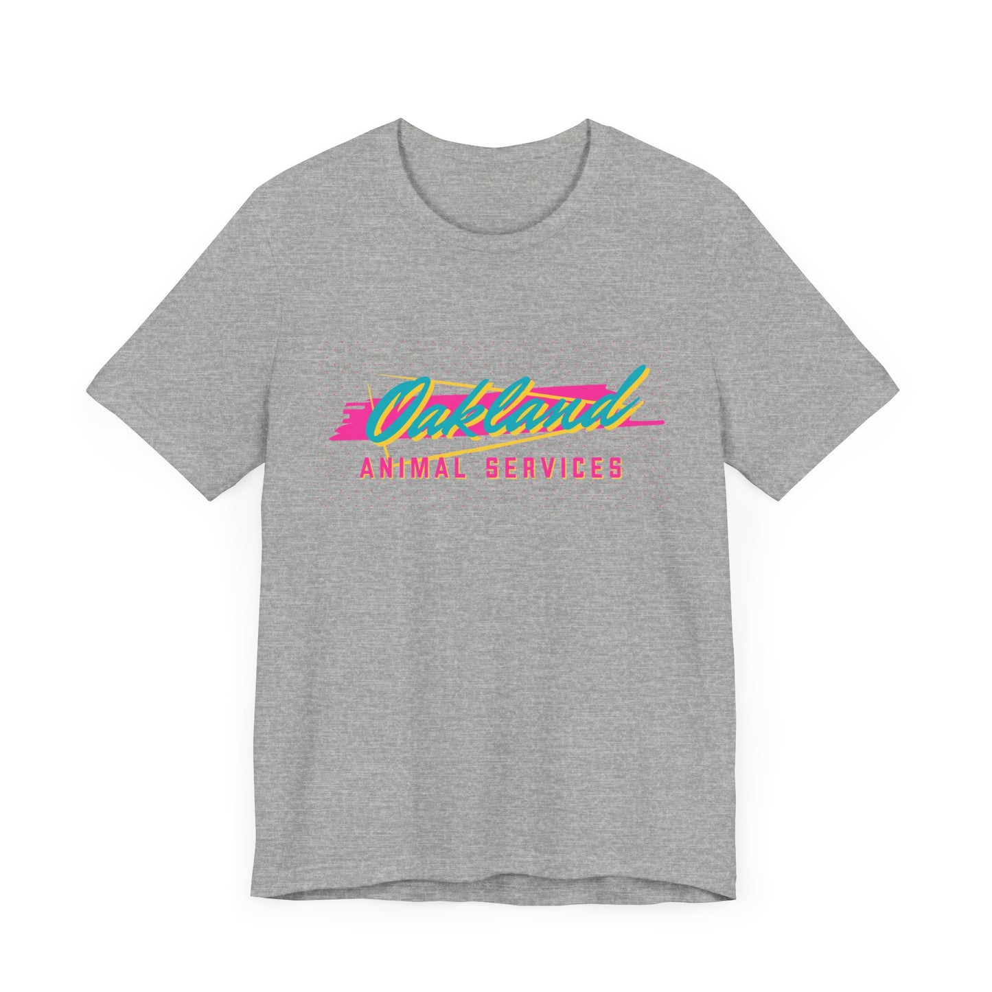 90's Baby Oakland Animal Services Unisex Tee - Support Animal Welfare, Retro Design