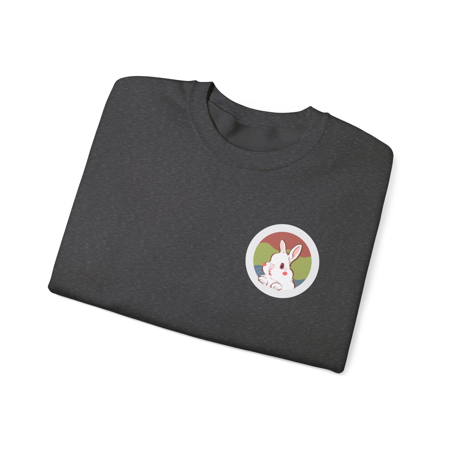 Bunny Unisex Crewneck Sweatshirt for Animal Lovers