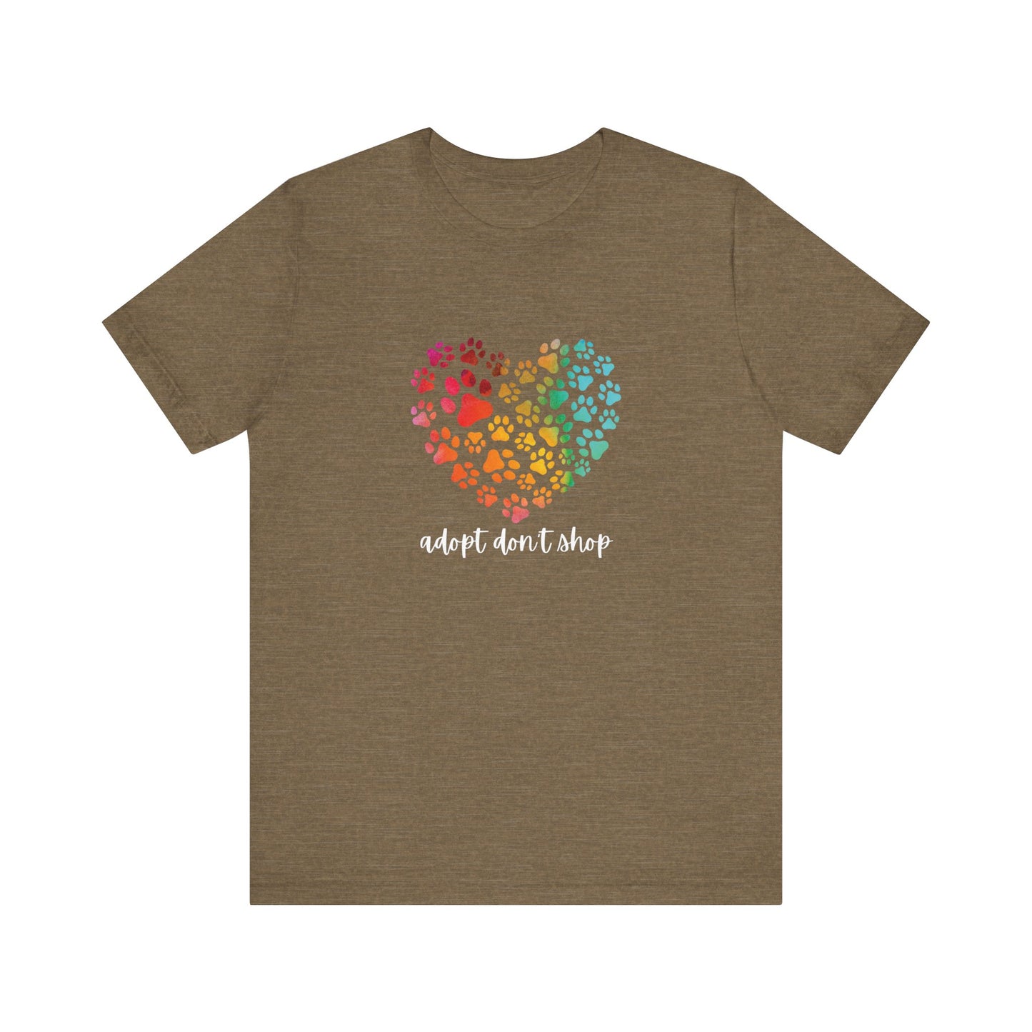 Adopt Don't Shop Hearts - Unisex Tee