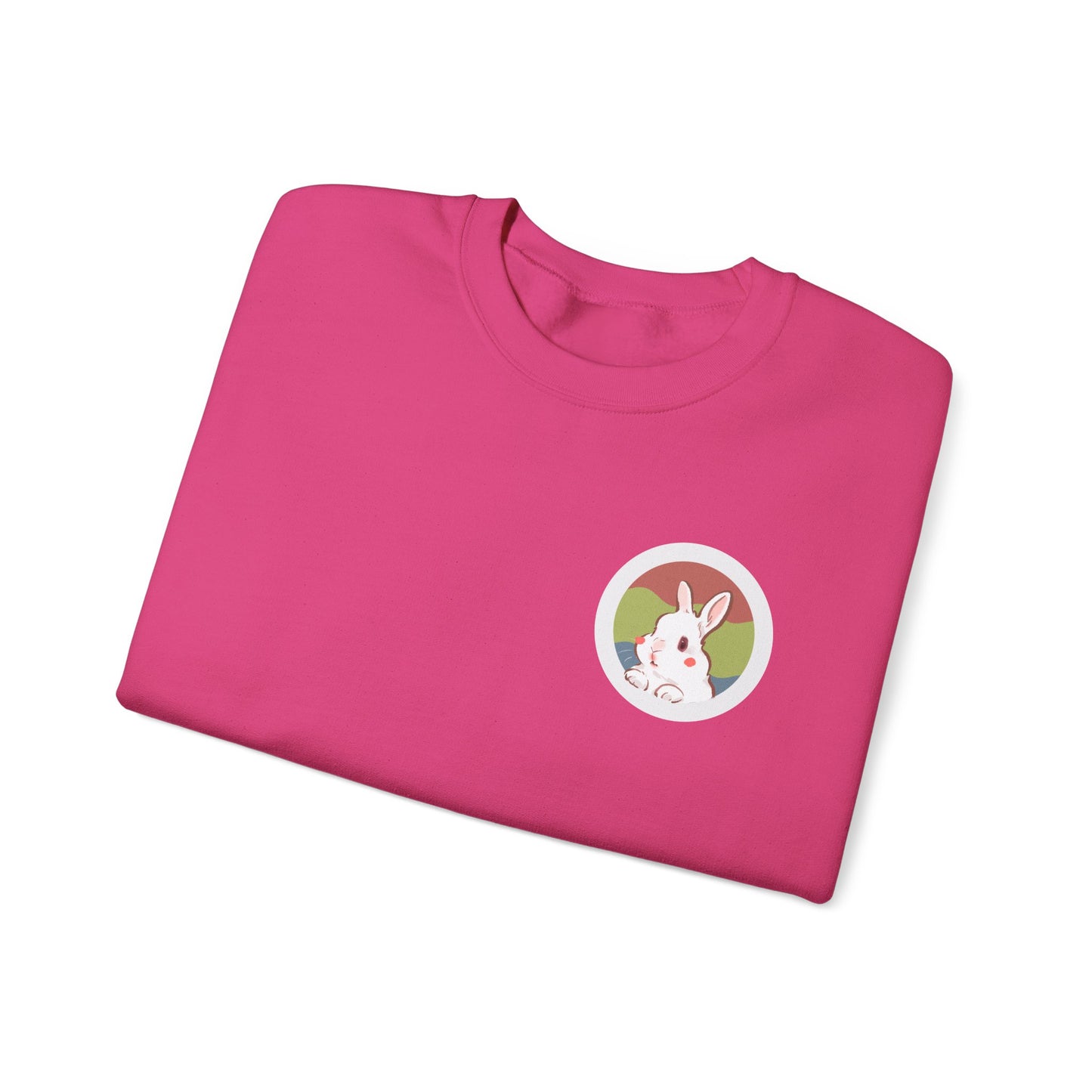 Bunny Unisex Crewneck Sweatshirt for Animal Lovers