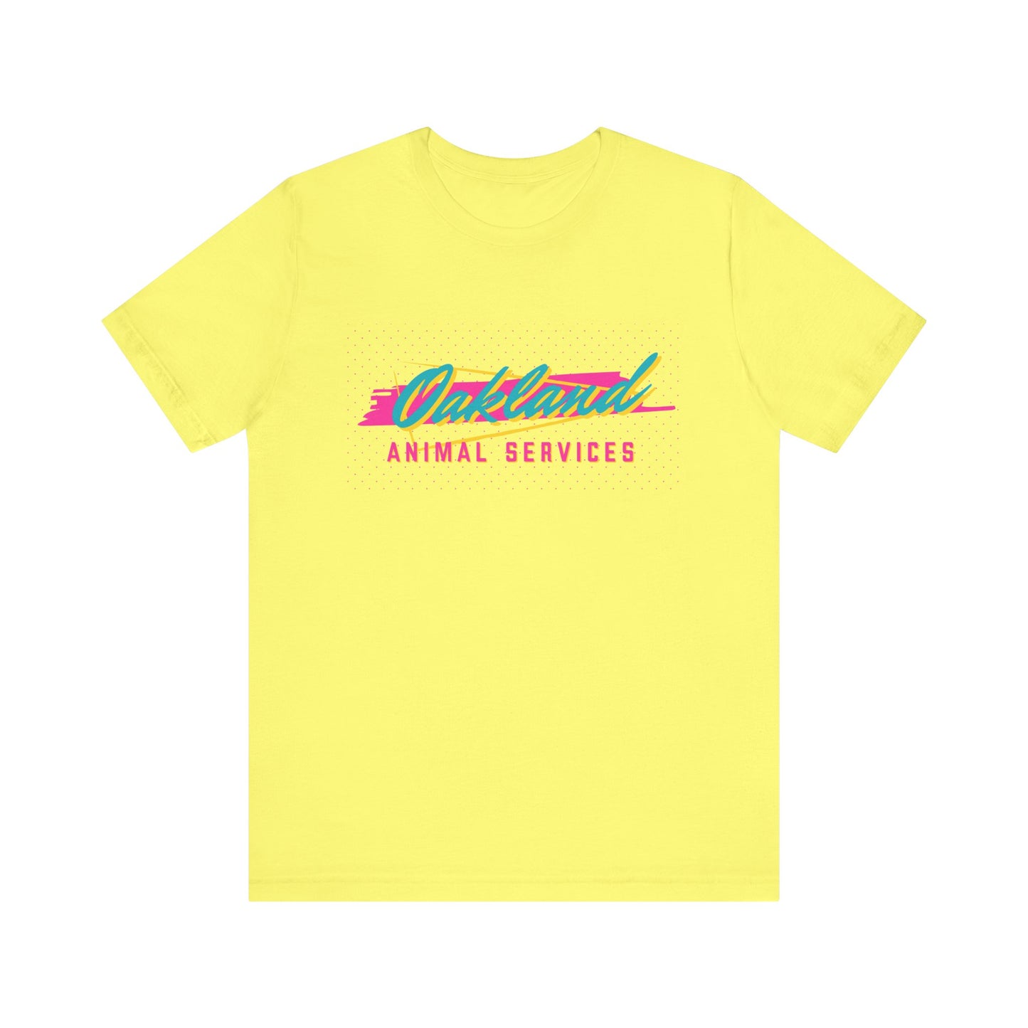 90's Baby Oakland Animal Services Unisex Tee - Support Animal Welfare, Retro Design