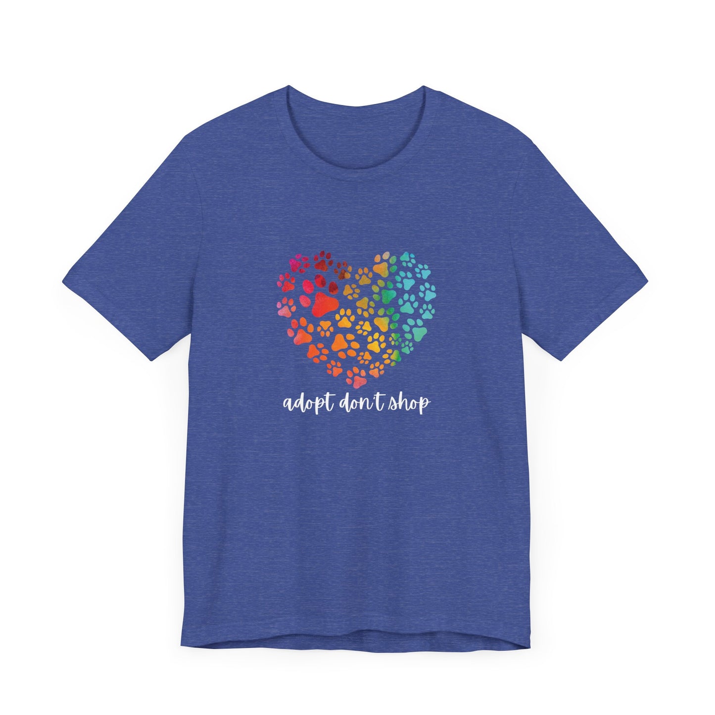 Adopt Don't Shop Hearts - Unisex Tee