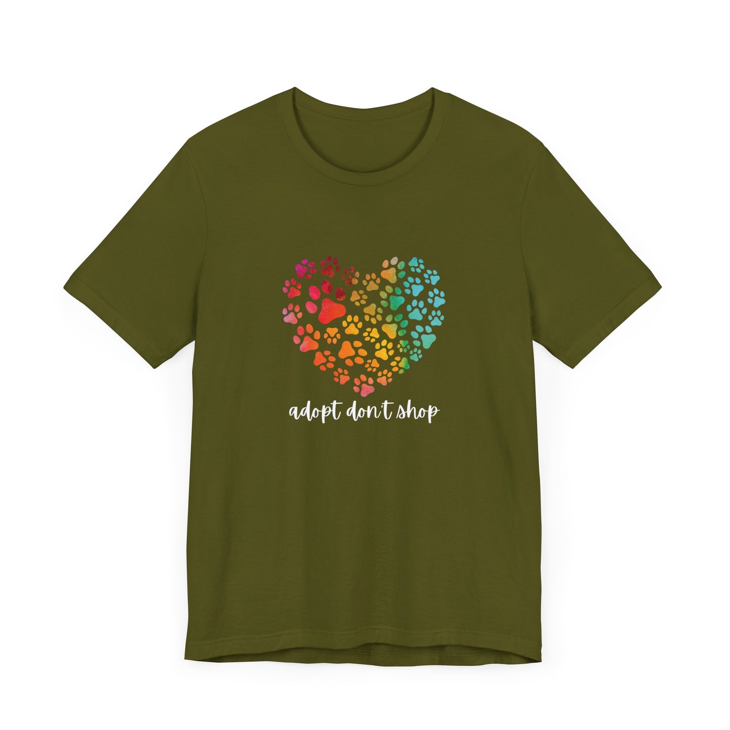 Adopt Don't Shop Hearts - Unisex Tee
