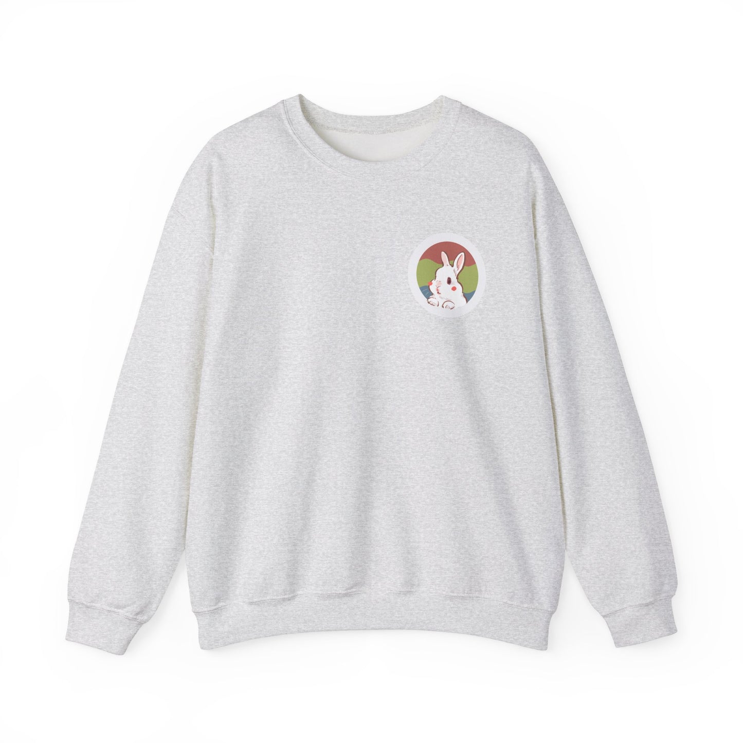 Bunny Unisex Crewneck Sweatshirt for Animal Lovers