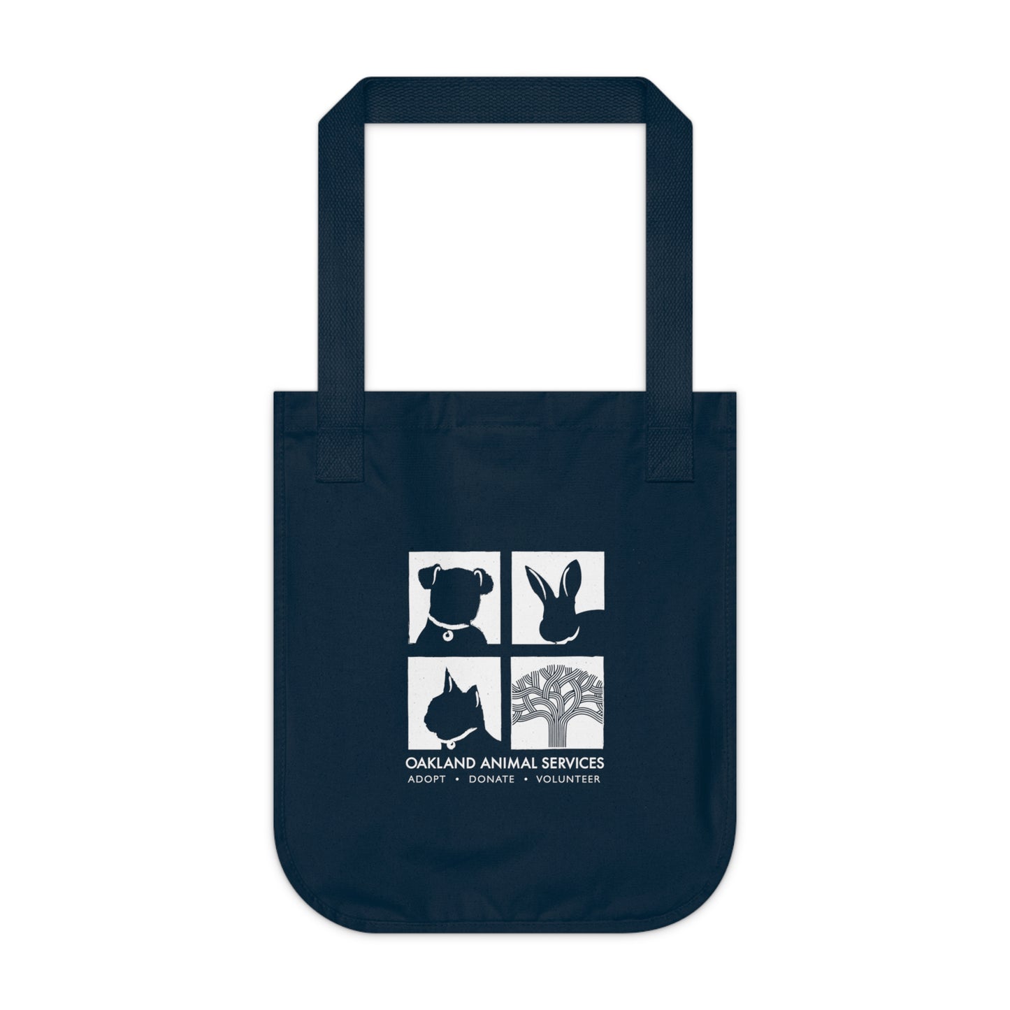 OAS Logo Organic Canvas Tote Bag