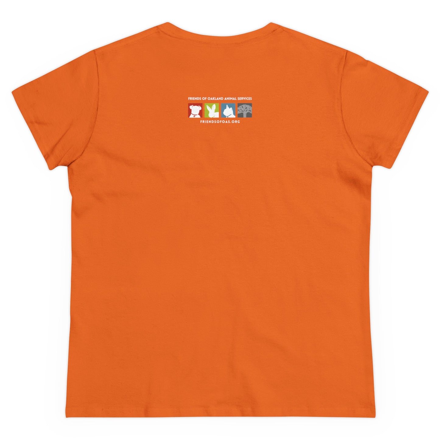 Pawsitively Oakland Women's Midweight Cotton Tee