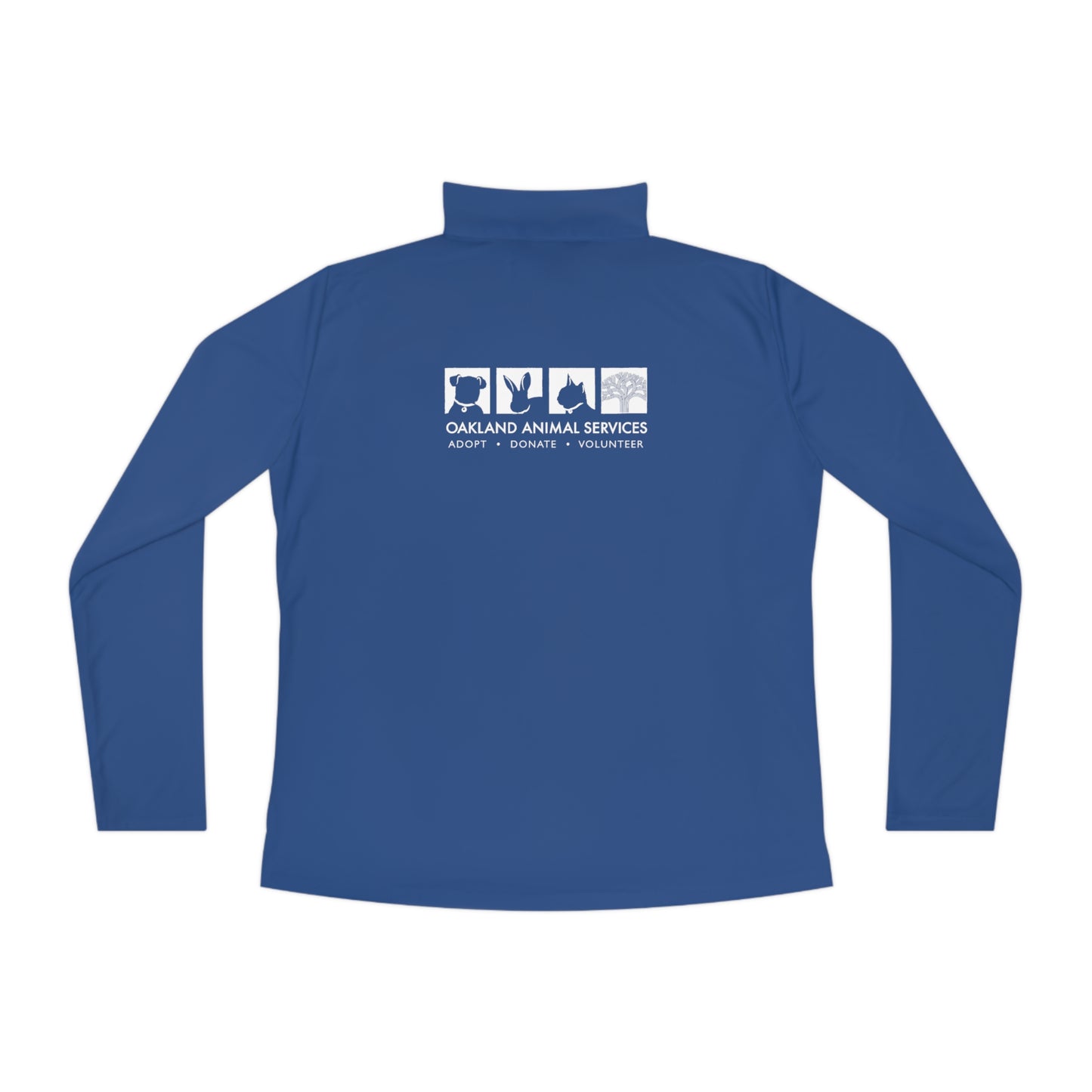OAS Logo Ladies Quarter-Zip Pullover