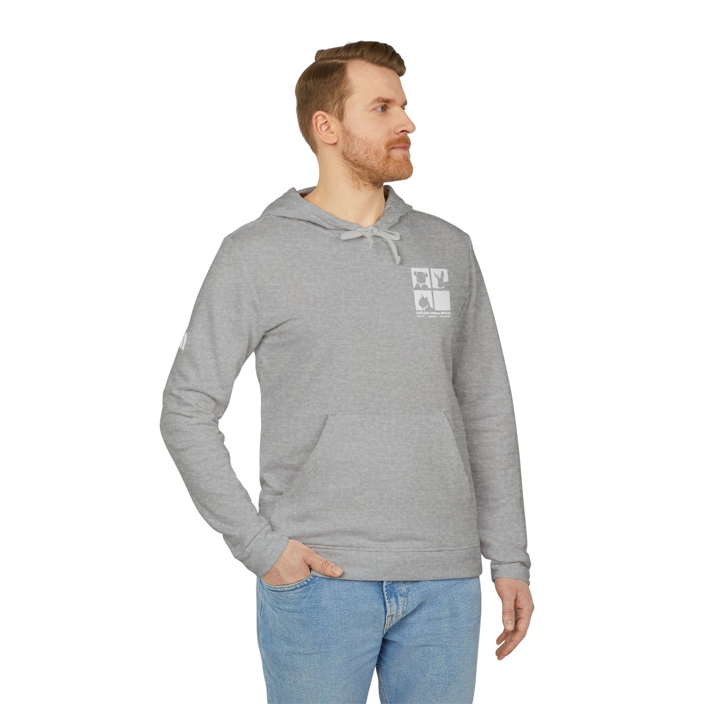 OAS Logo adidas Unisex Fleece Hoodie