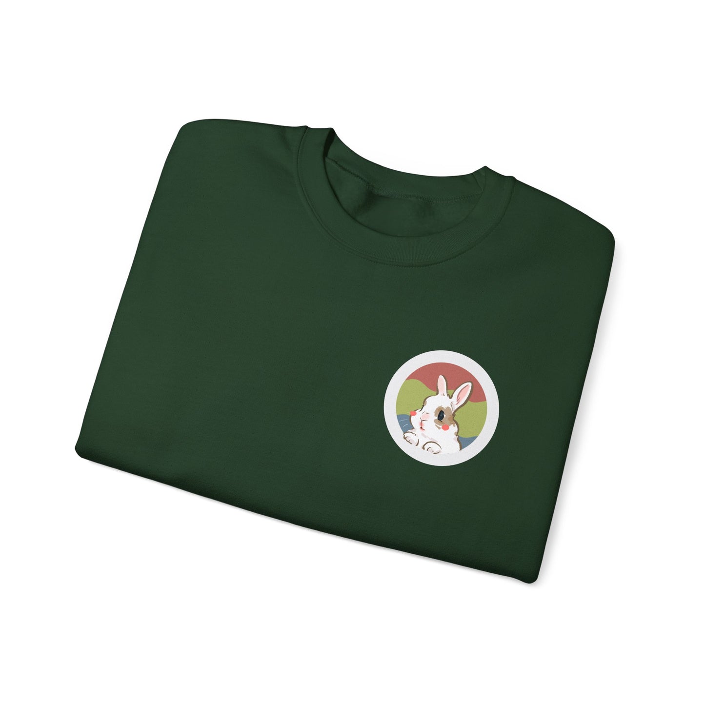 Bunny Unisex Crewneck Sweatshirt for Animal Lovers