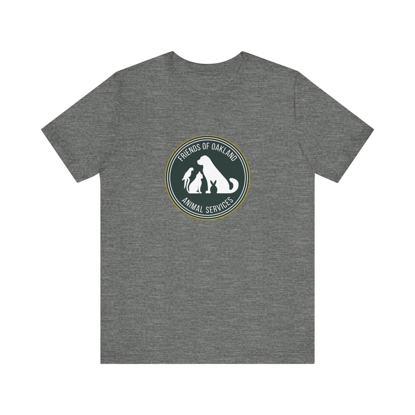 Baseball Friends of Oakland Animal Services Tee - Unisex Jersey Short Sleeve Animal Lovers Shirt