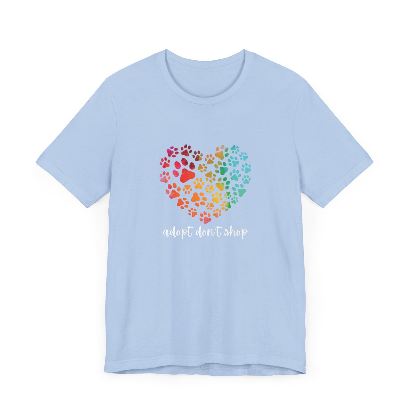 Adopt Don't Shop Hearts - Unisex Tee