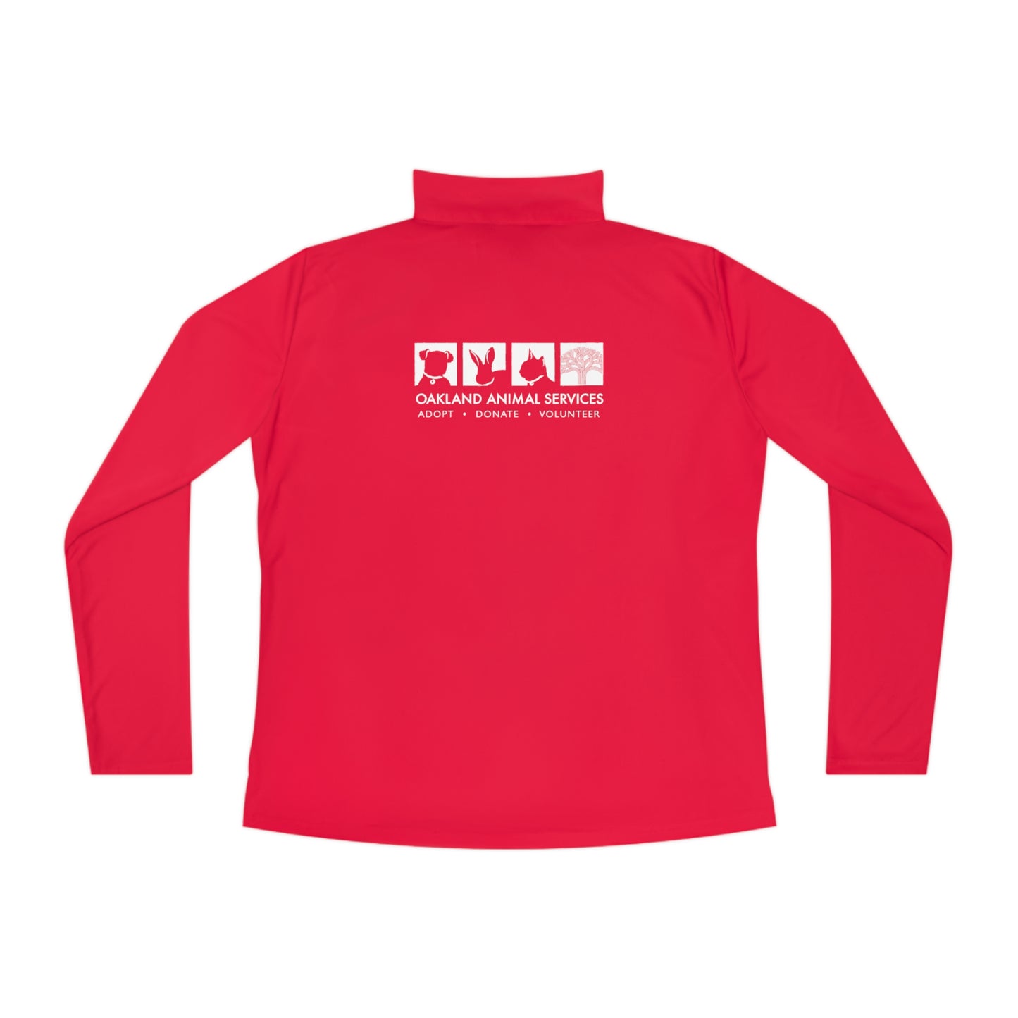 OAS Logo Ladies Quarter-Zip Pullover
