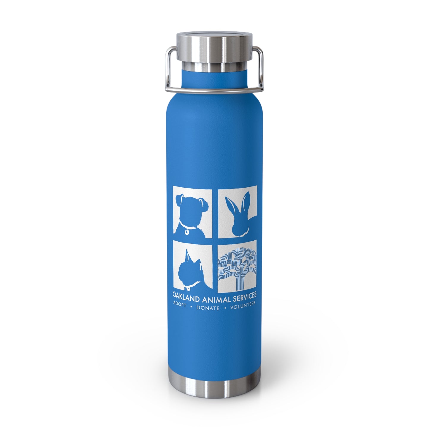 OAS Logo Copper Vacuum Insulated Bottle, 22oz