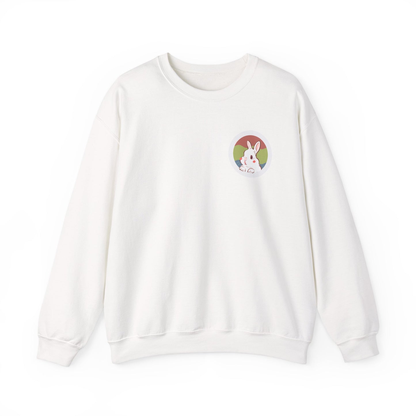 Bunny Unisex Crewneck Sweatshirt for Animal Lovers