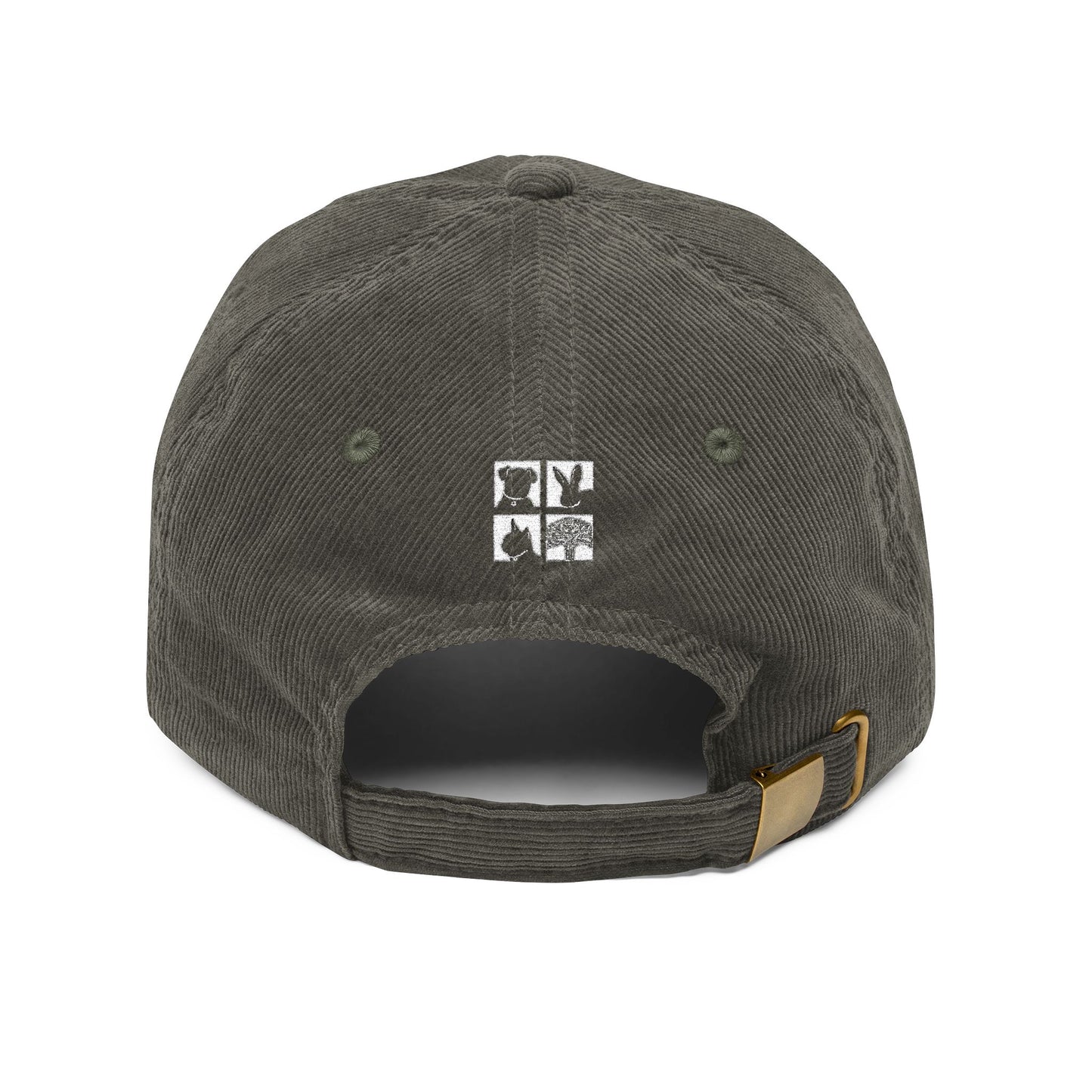 Ask About my Foster Dog Corduroy Cap