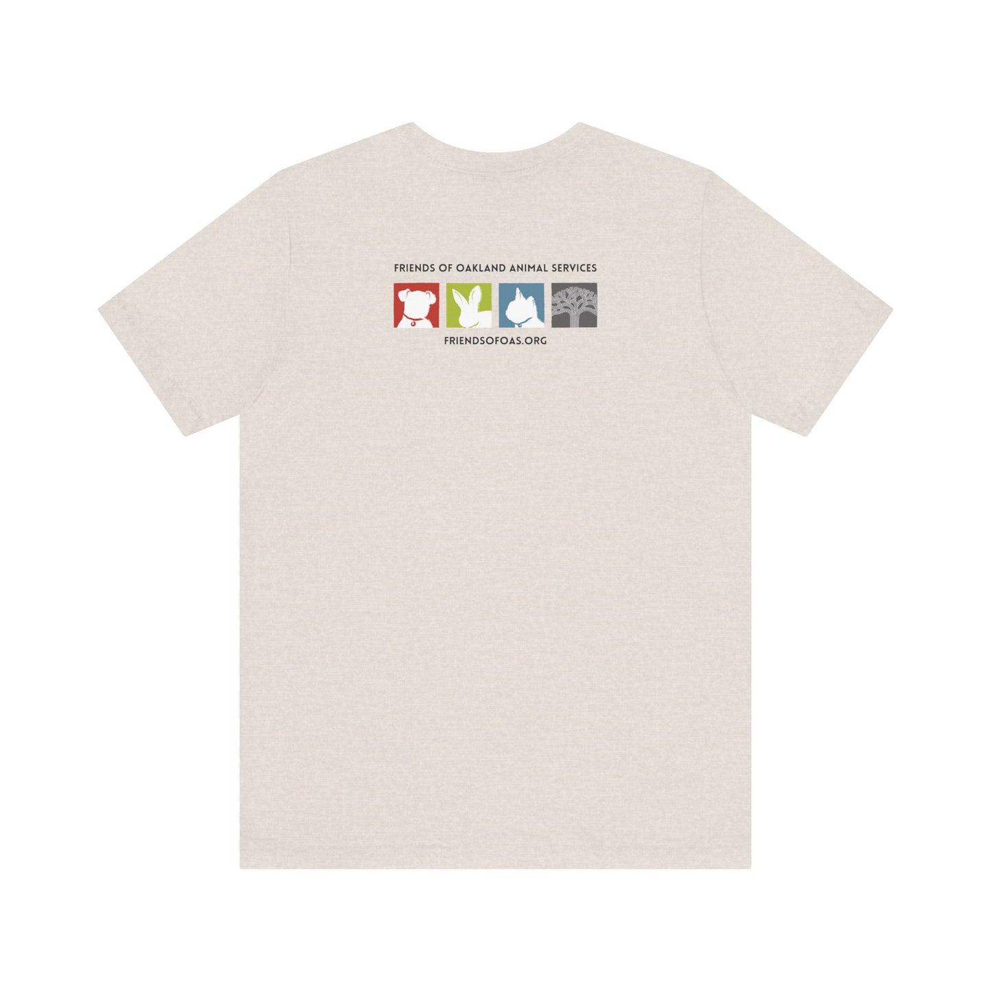 Las Mascotas -Adopt Oakland Cat & Dog Tee – Unisex Jersey Short Sleeve T-Shirt for Animal Lovers