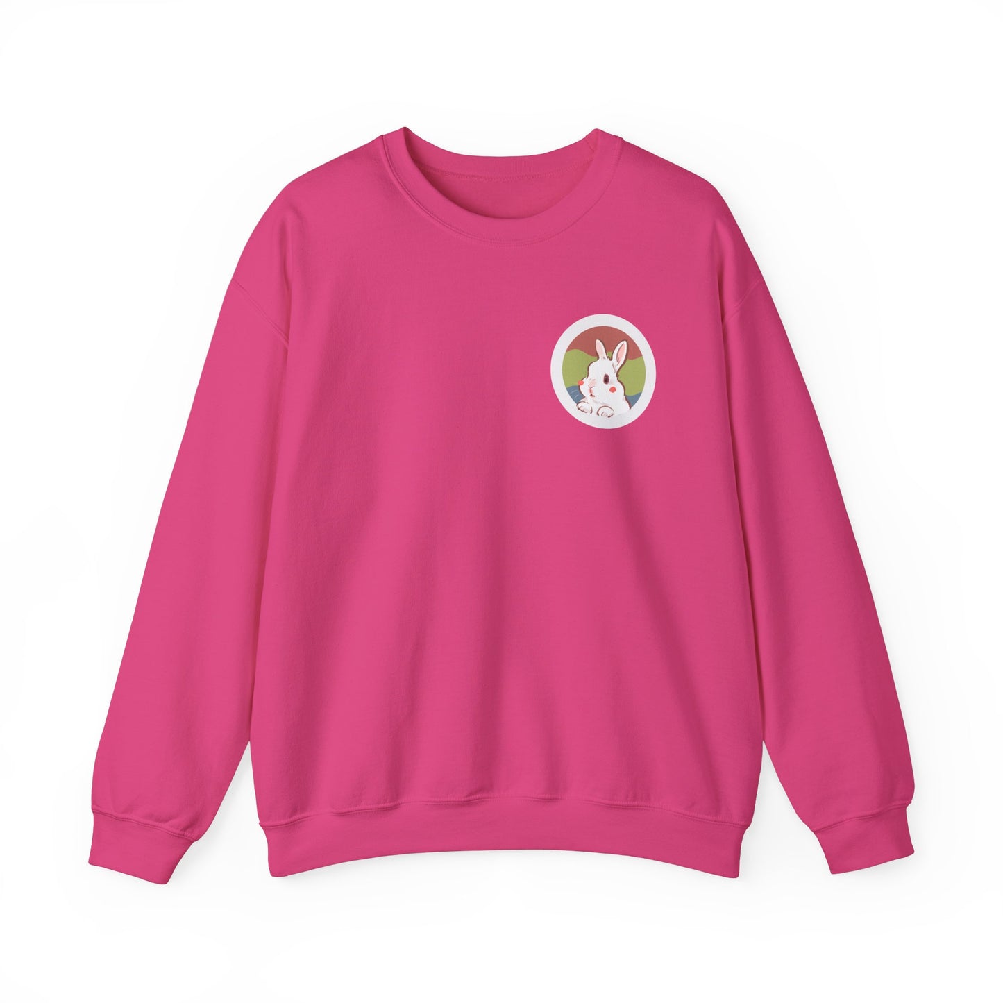Bunny Unisex Crewneck Sweatshirt for Animal Lovers