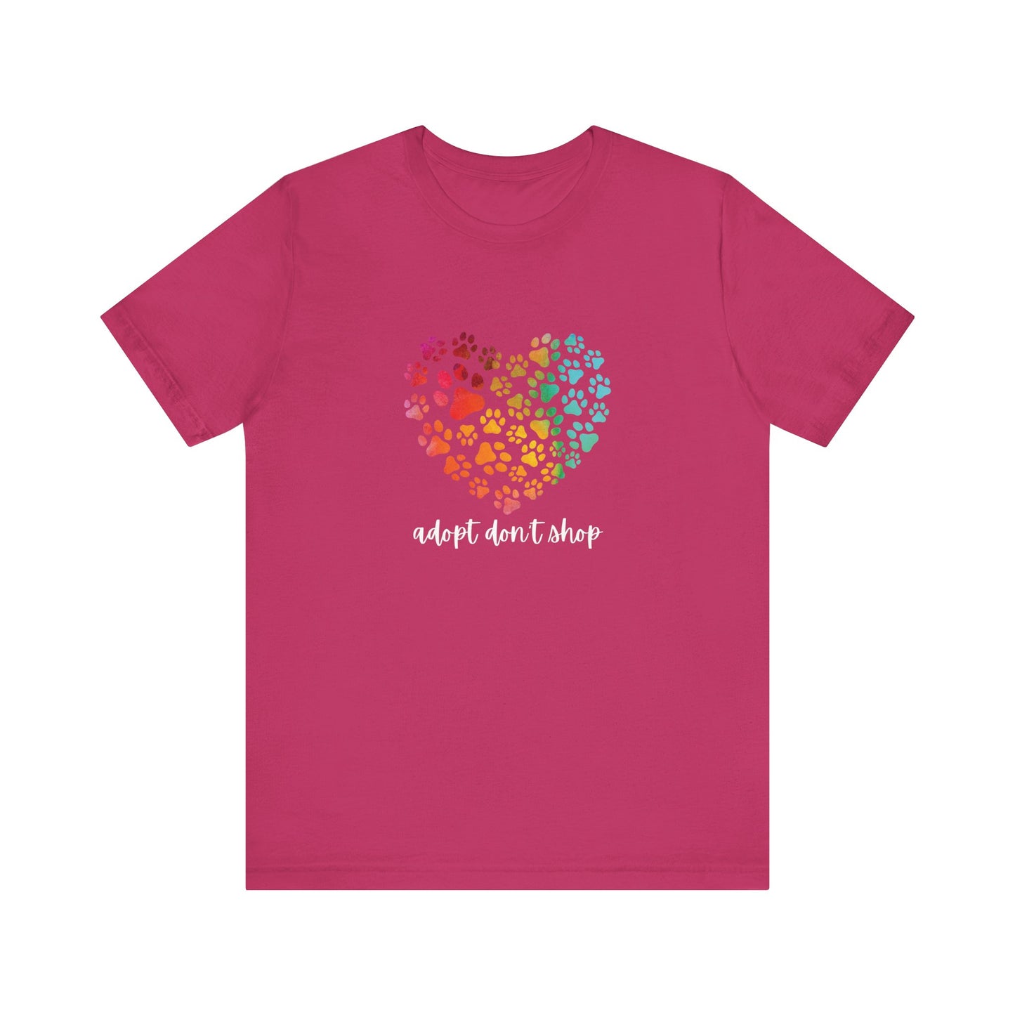 Adopt Don't Shop Hearts - Unisex Tee