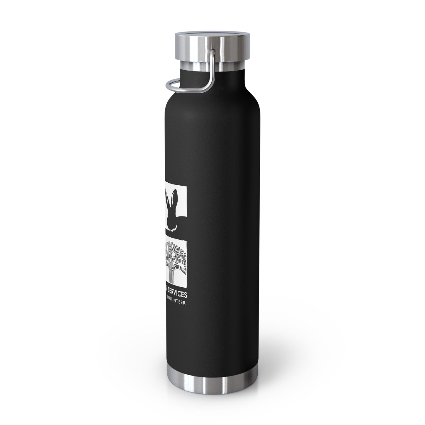 OAS Logo Copper Vacuum Insulated Bottle, 22oz