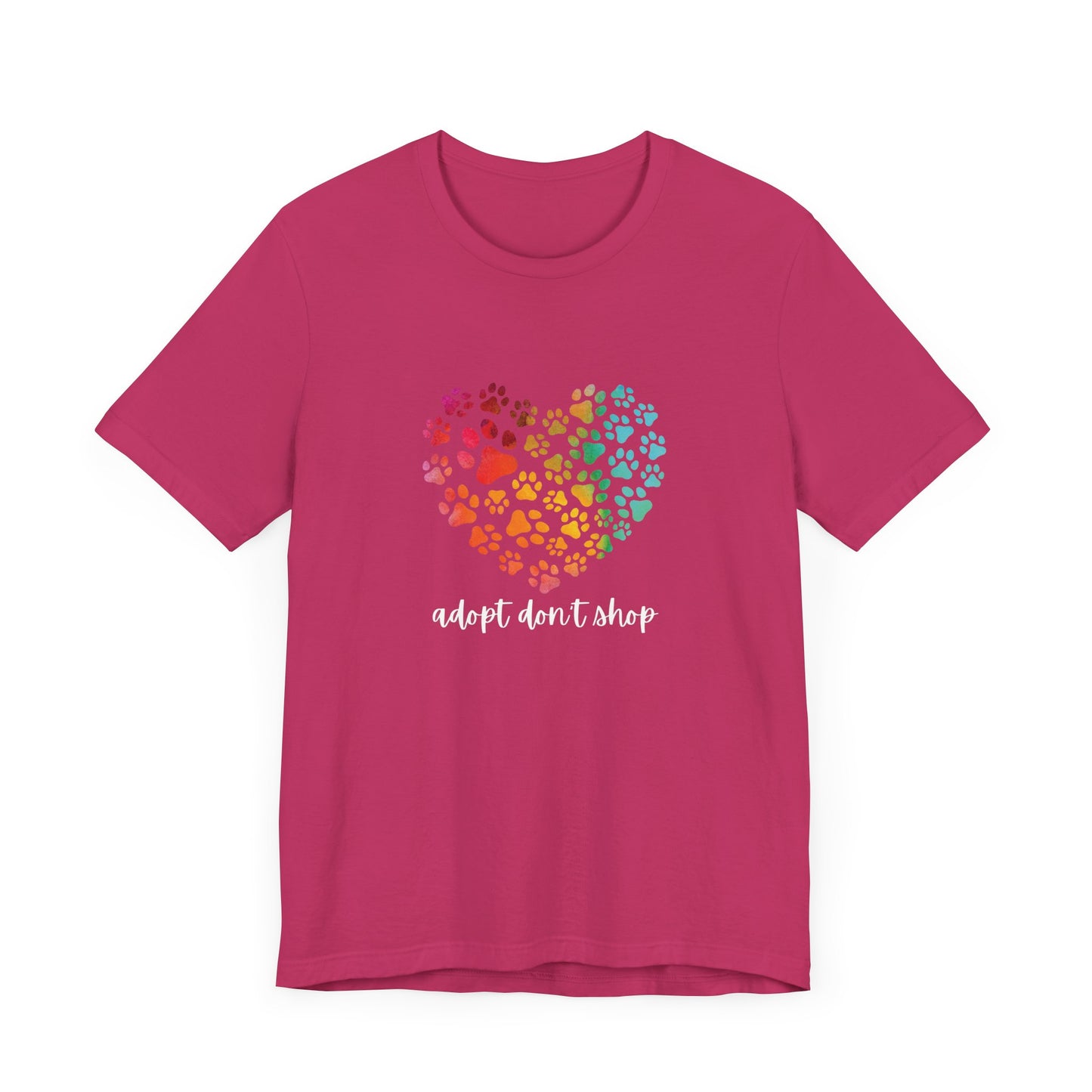 Adopt Don't Shop Hearts - Unisex Tee