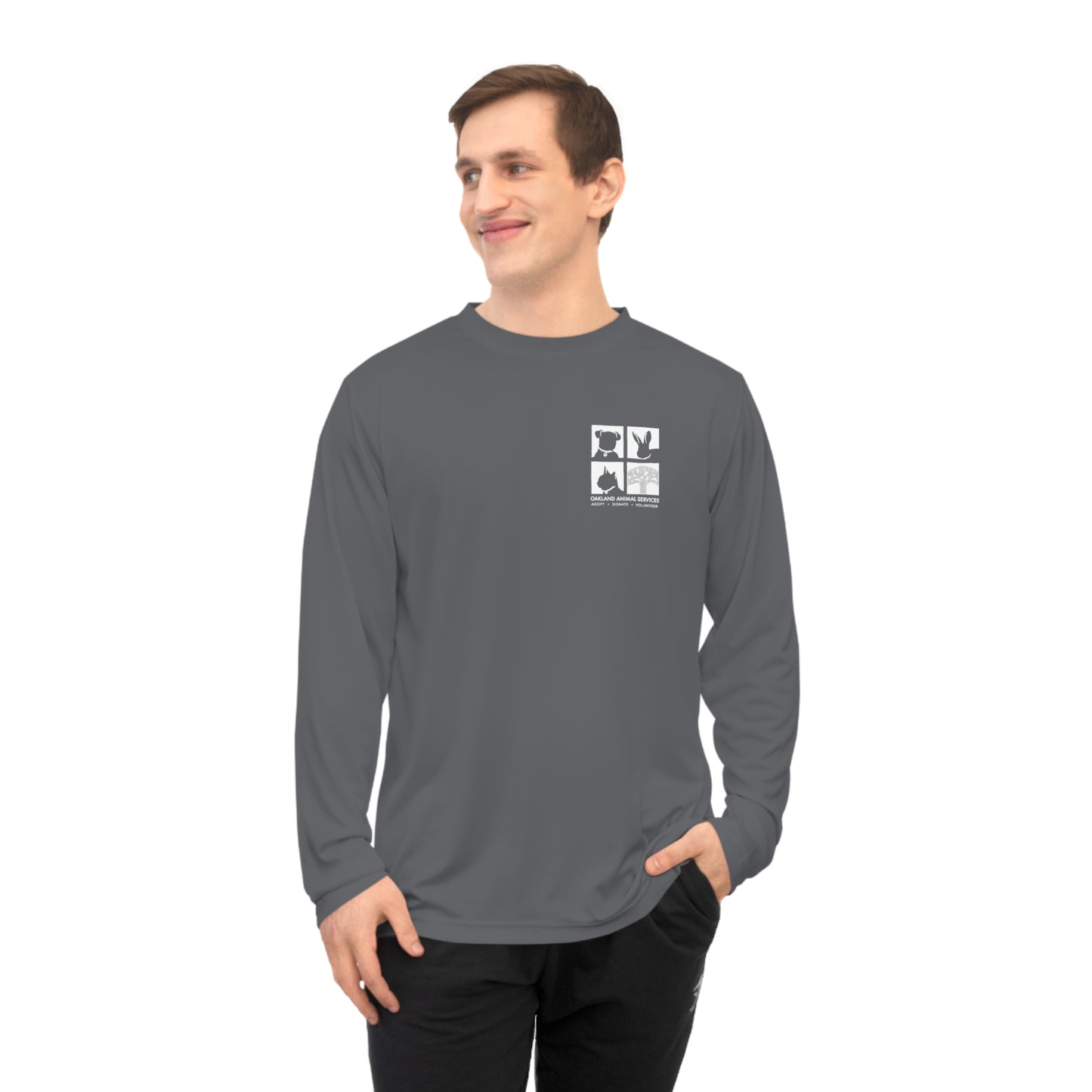 OAS Logo Unisex Performance Long Sleeve Shirt