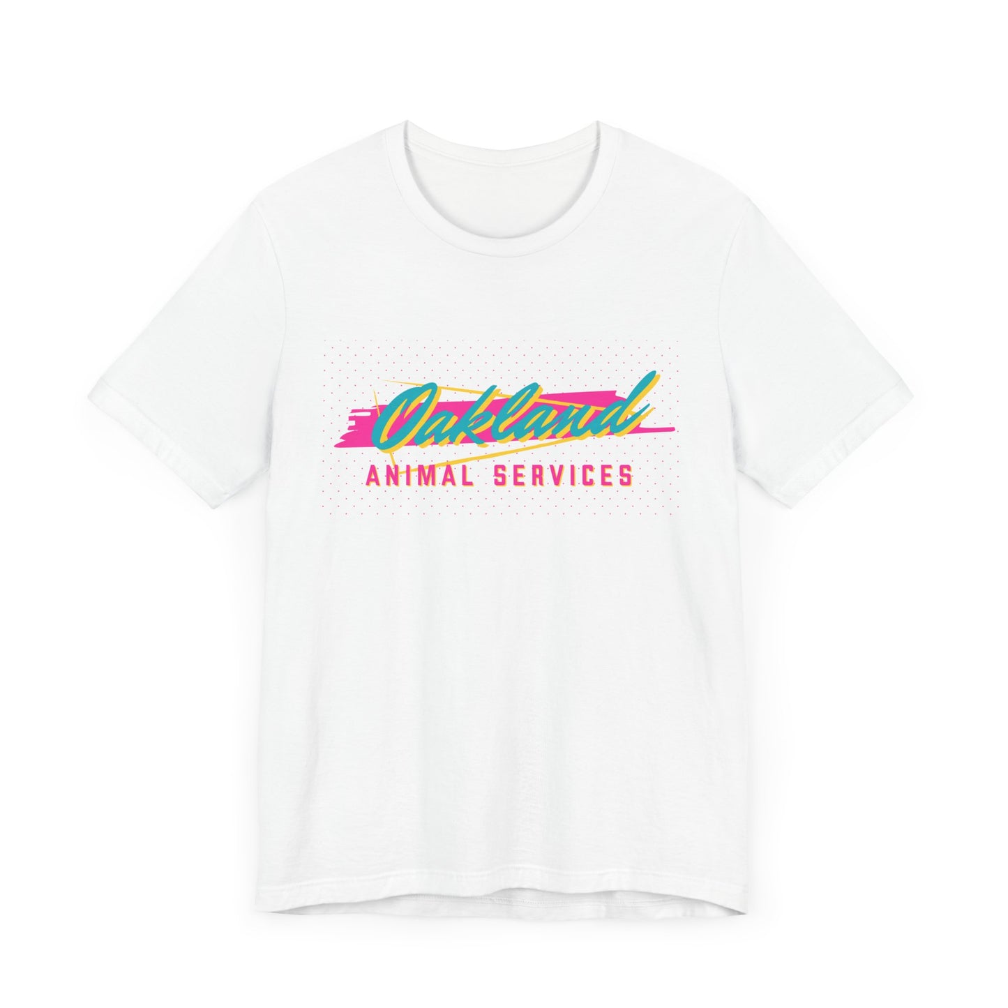 90's Baby Oakland Animal Services Unisex Tee - Support Animal Welfare, Retro Design