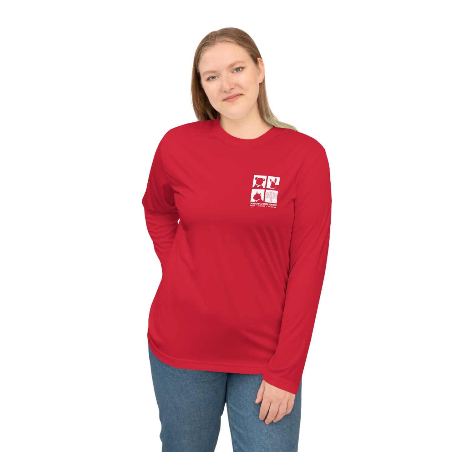 OAS Logo Unisex Performance Long Sleeve Shirt