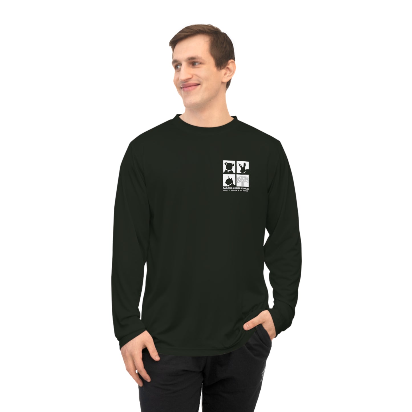 OAS Logo Unisex Performance Long Sleeve Shirt
