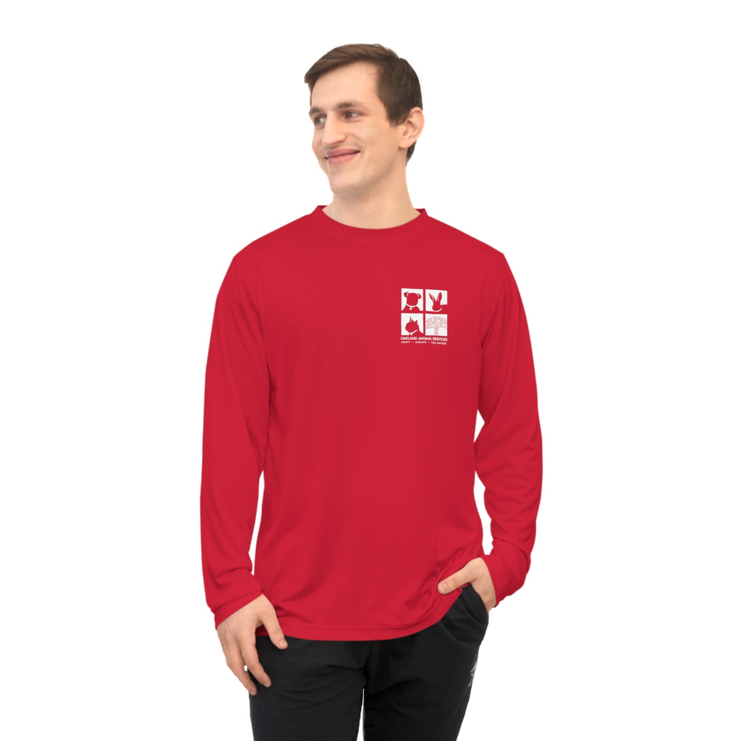 OAS Logo Unisex Performance Long Sleeve Shirt