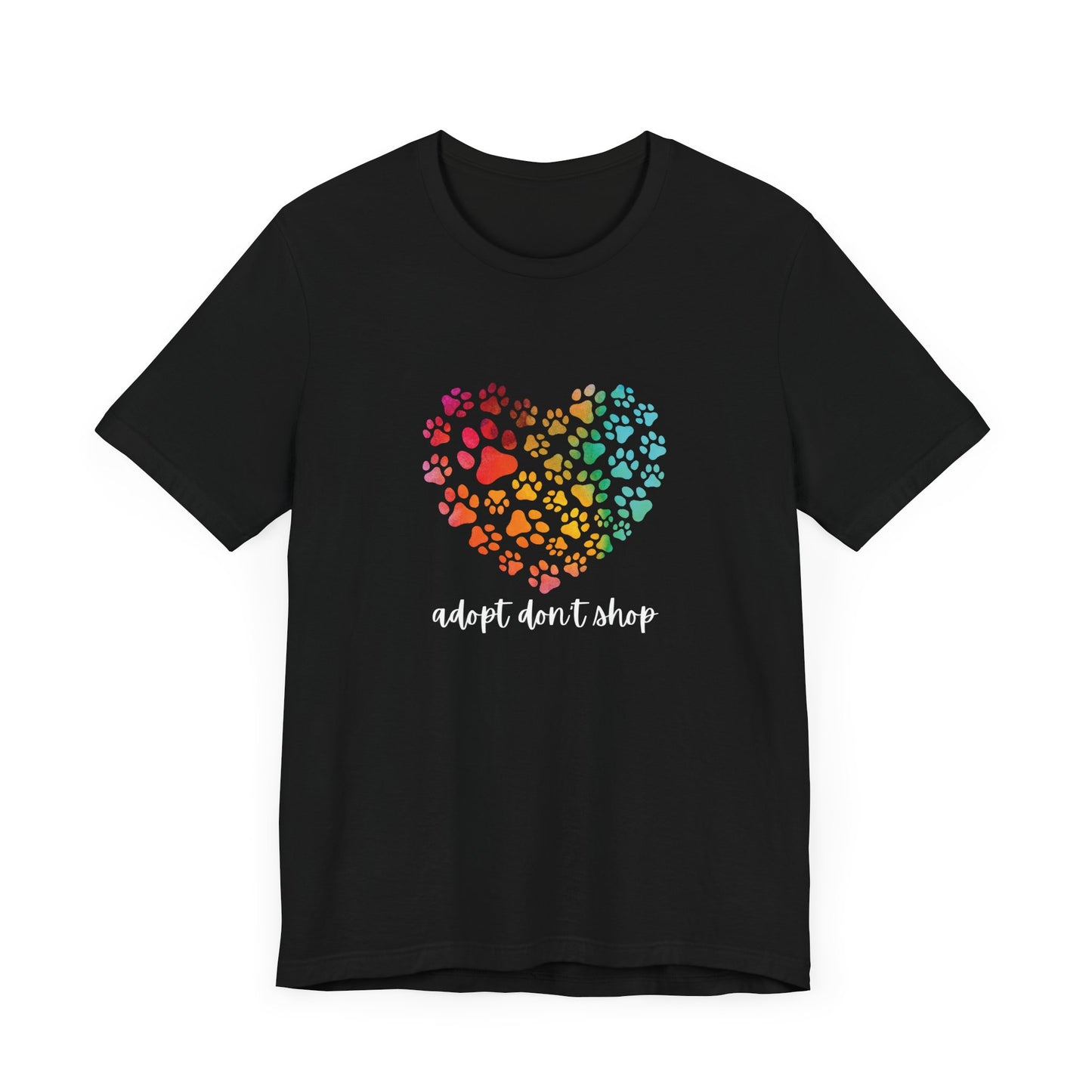 Adopt Don't Shop Hearts - Unisex Tee