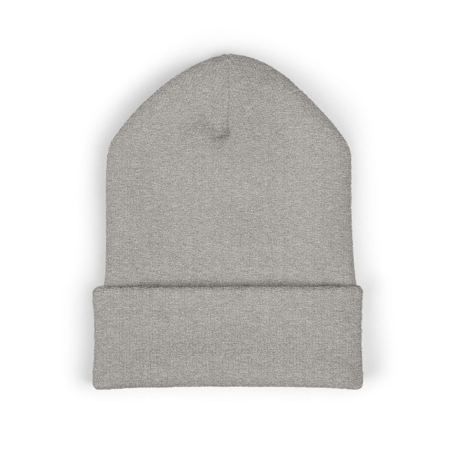 OAS Custom Embroidered Classic Cuffed Beanie - Bright Yellow Paw Print Design