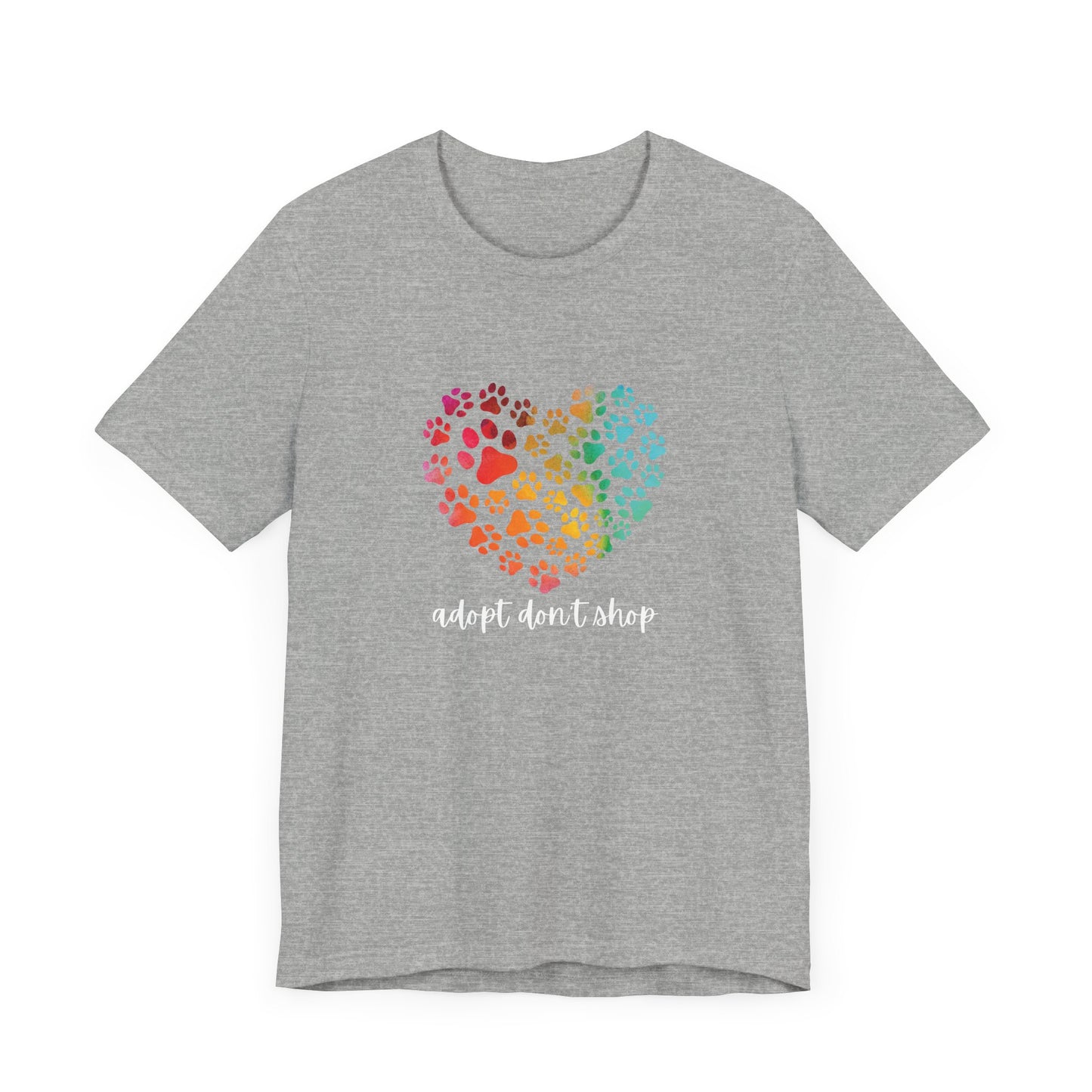 Adopt Don't Shop Hearts - Unisex Tee