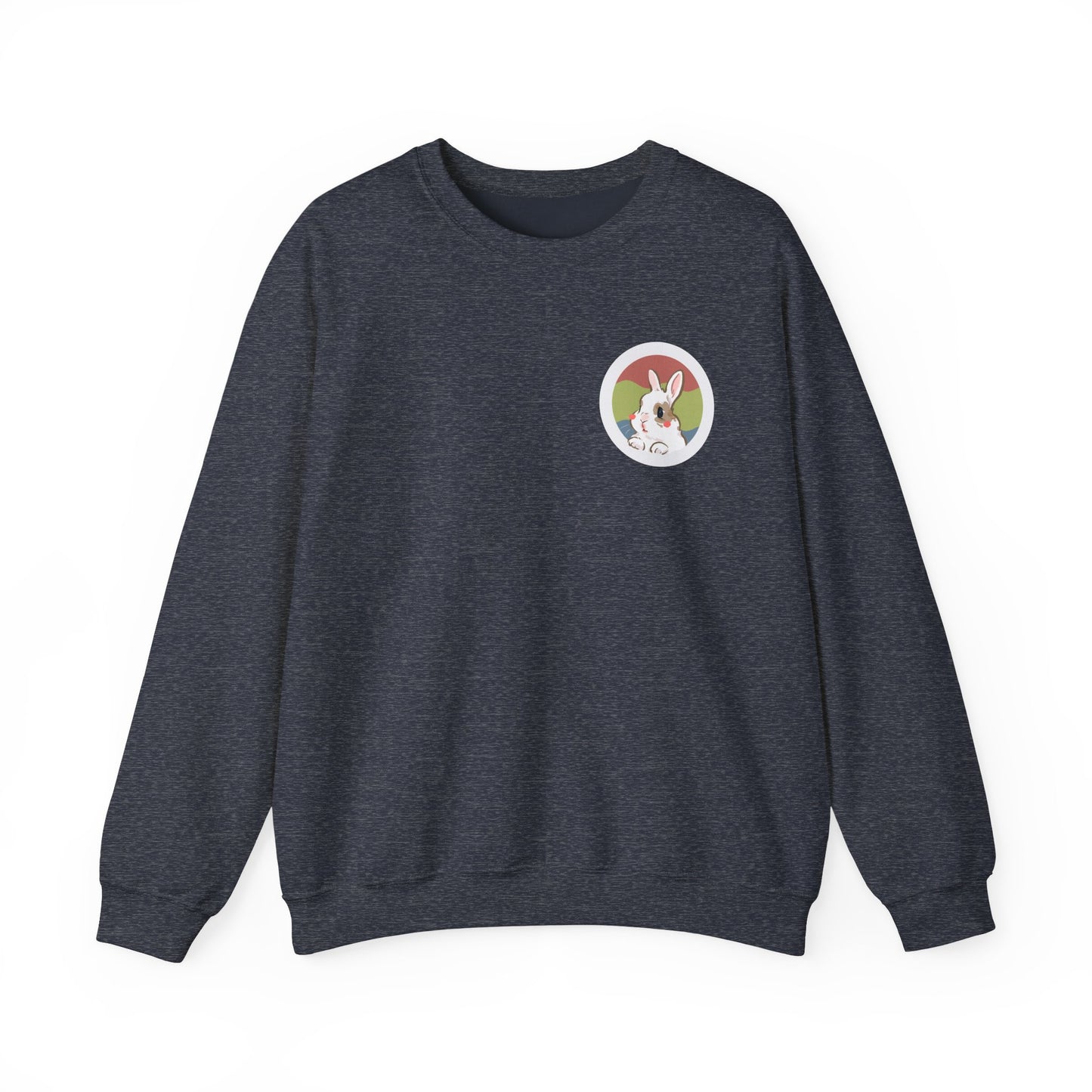 Bunny Unisex Crewneck Sweatshirt for Animal Lovers