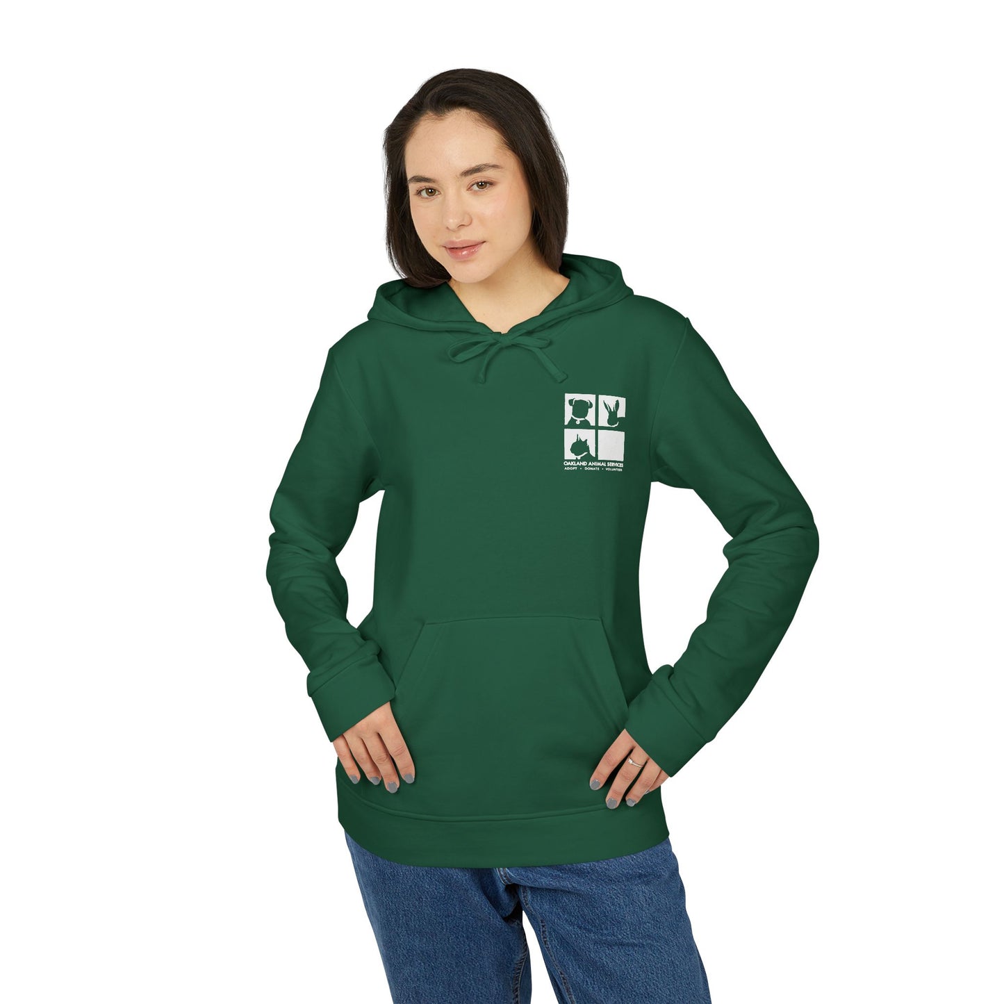 OAS Logo adidas Unisex Fleece Hoodie